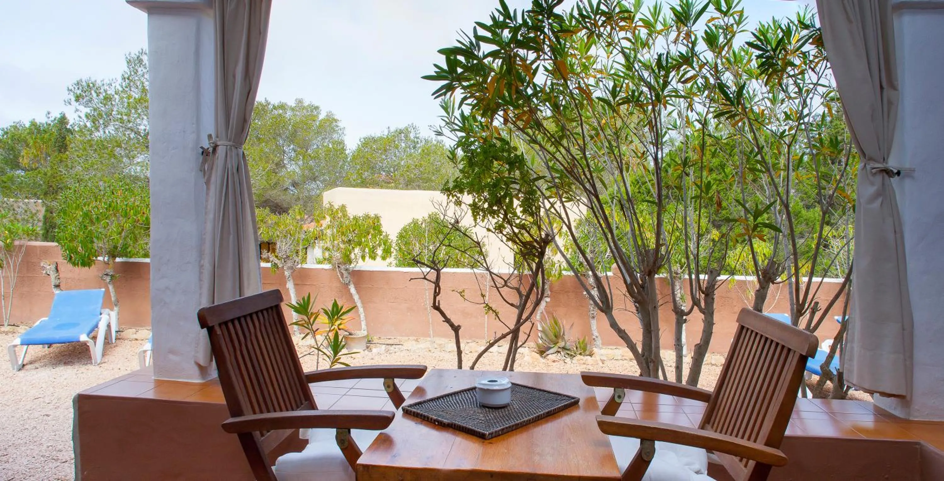 Patio in Bungalows Sa Sargantana