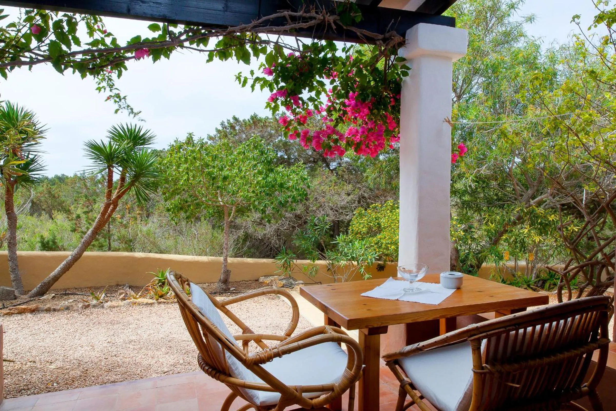 Patio in Bungalows Sa Sargantana