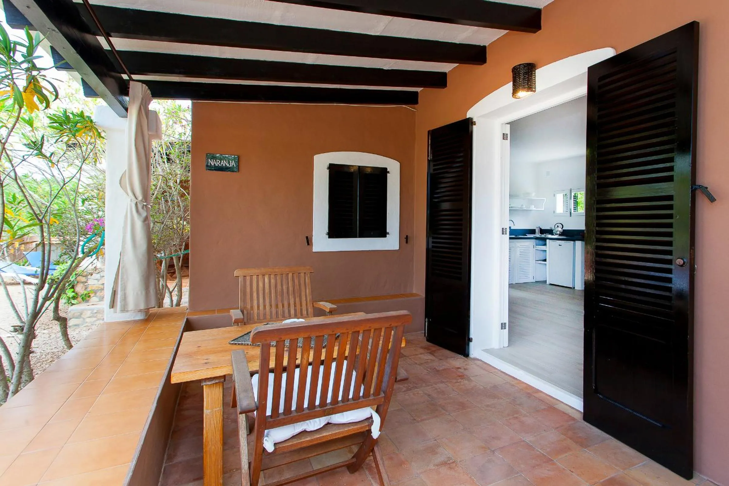 Patio in Bungalows Sa Sargantana