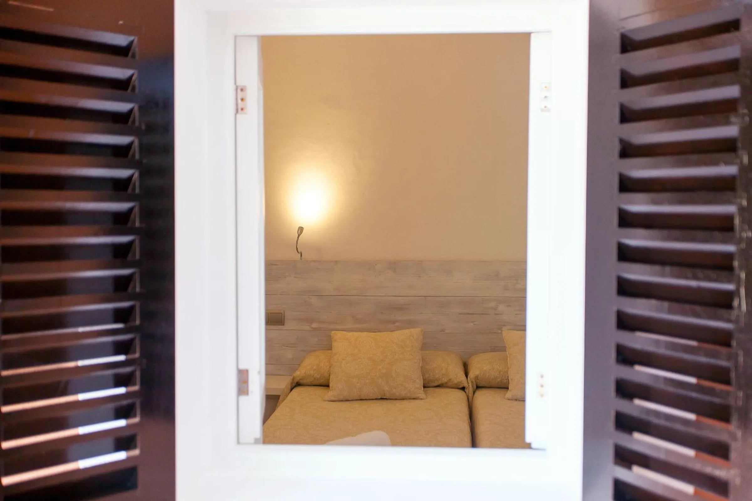 Living room in Bungalows Sa Sargantana