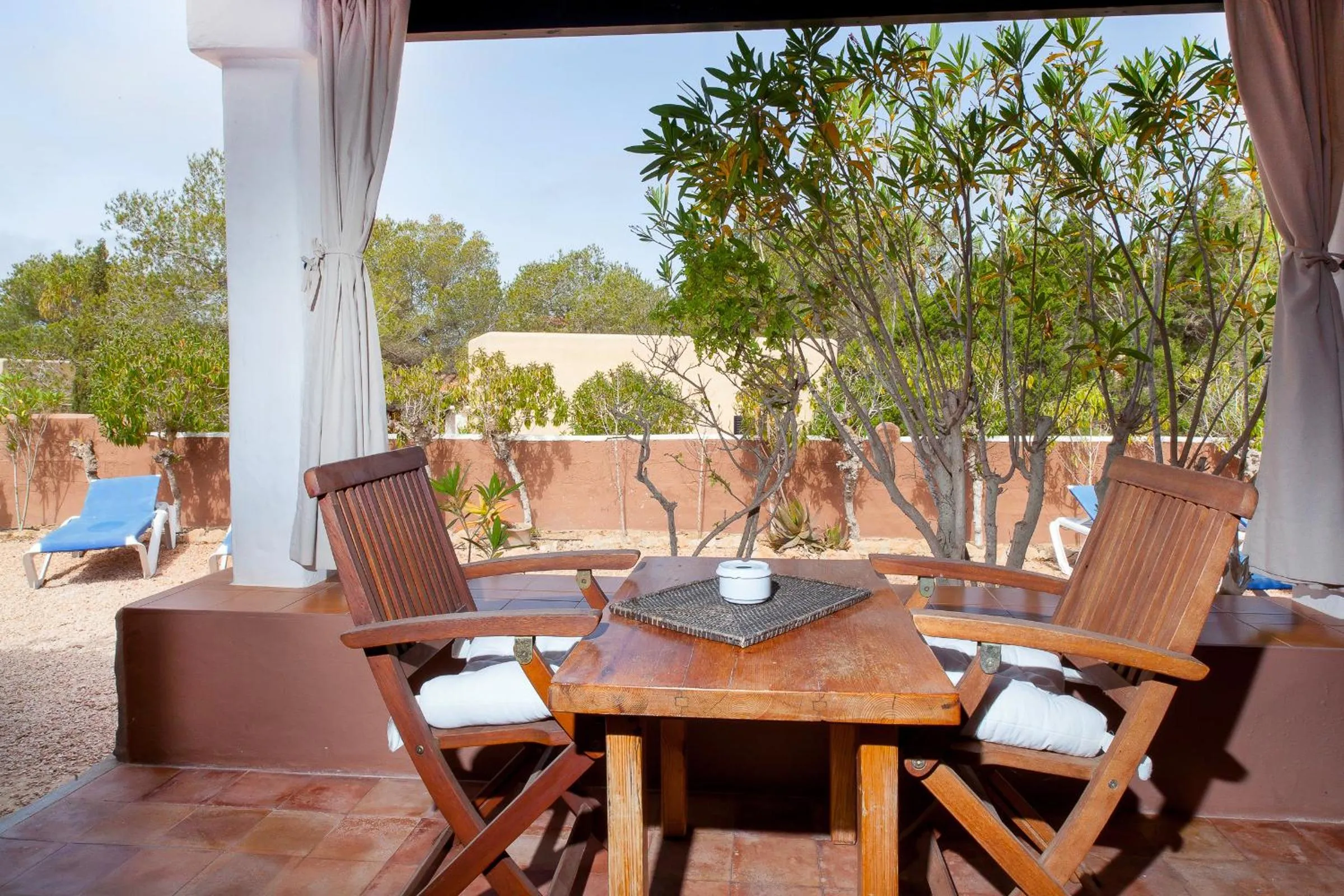 Patio in Bungalows Sa Sargantana