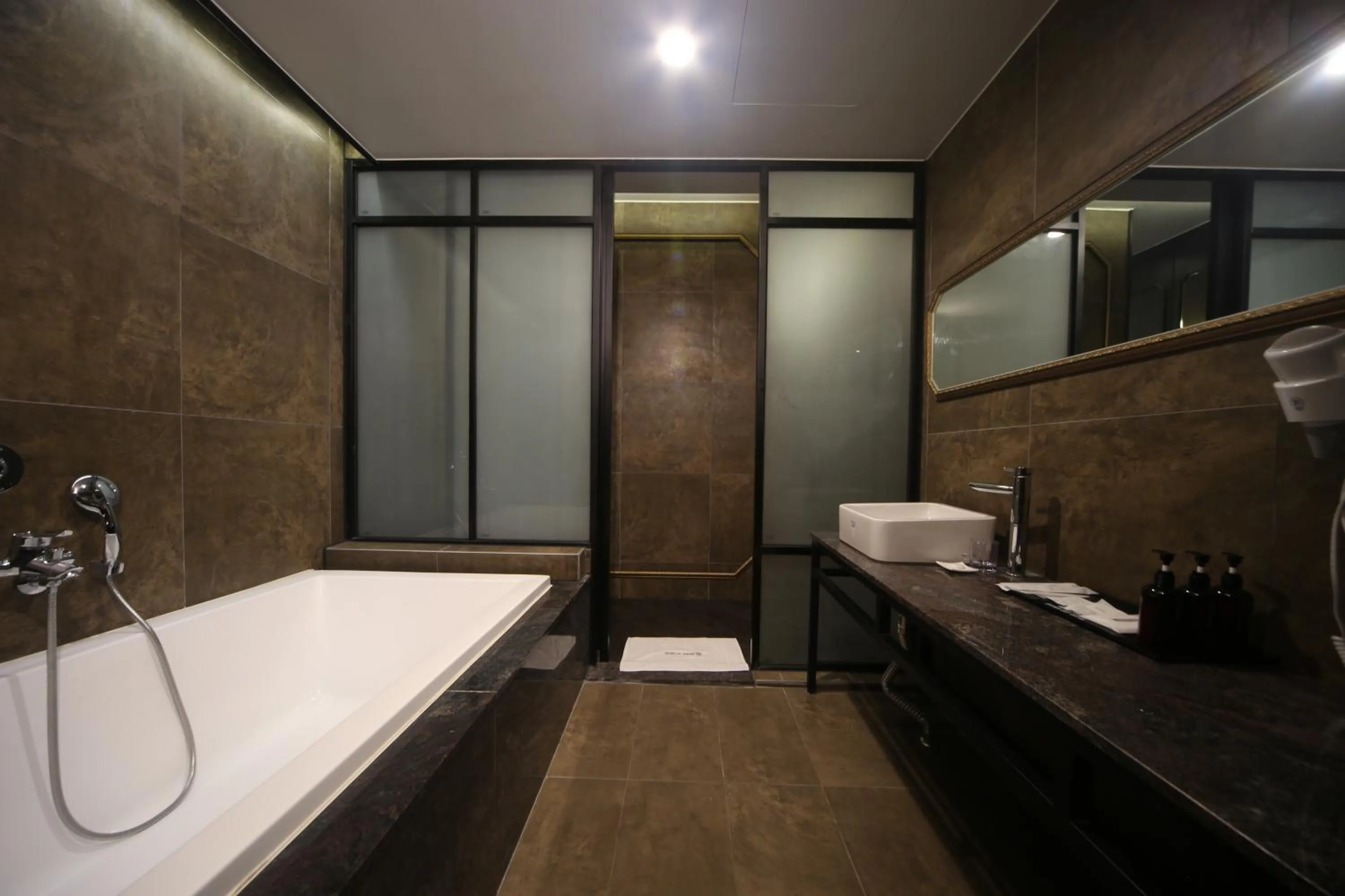 Bathroom in Beomil Brown Dot Hotel