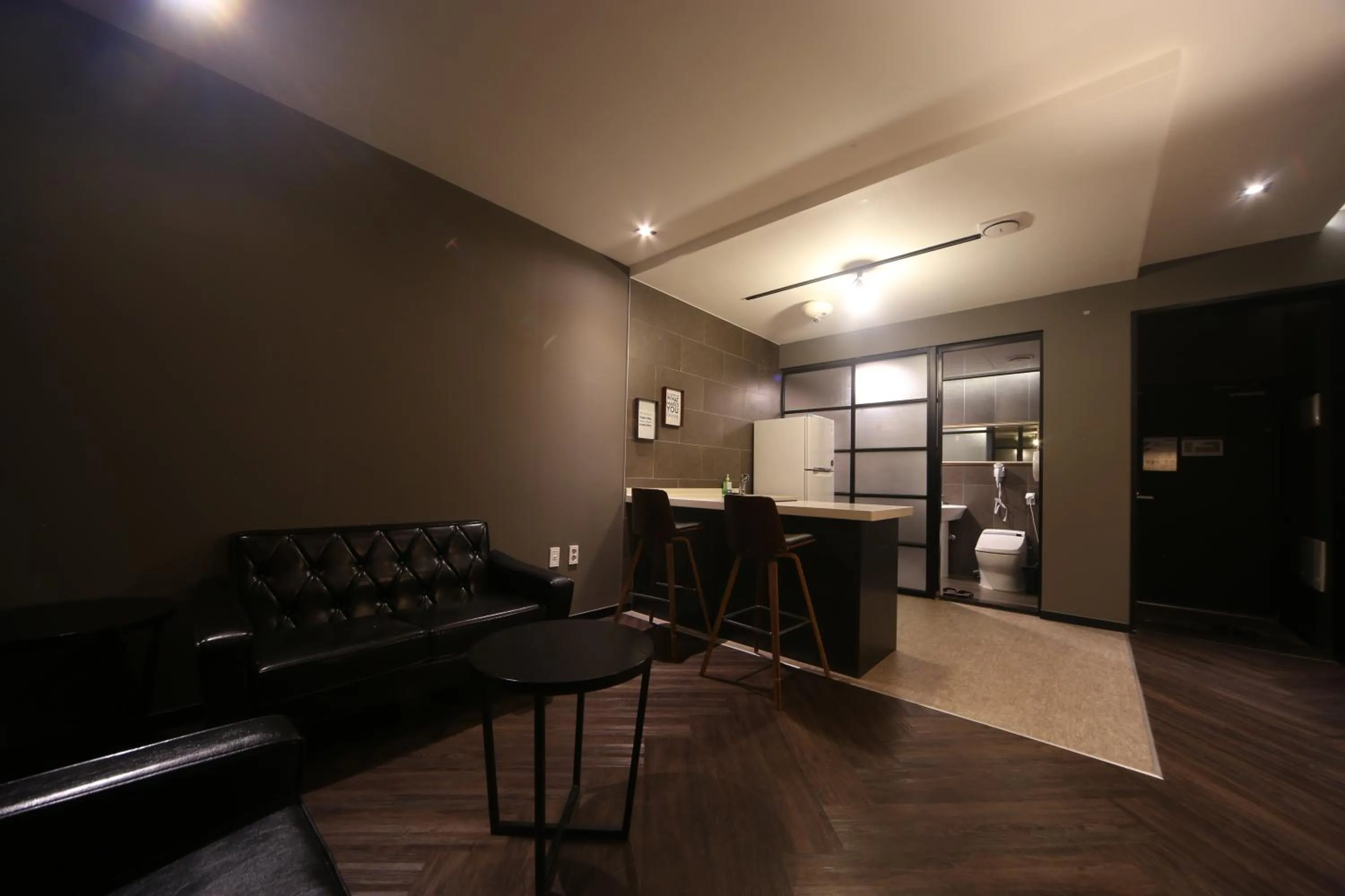 Living room in Beomil Brown Dot Hotel
