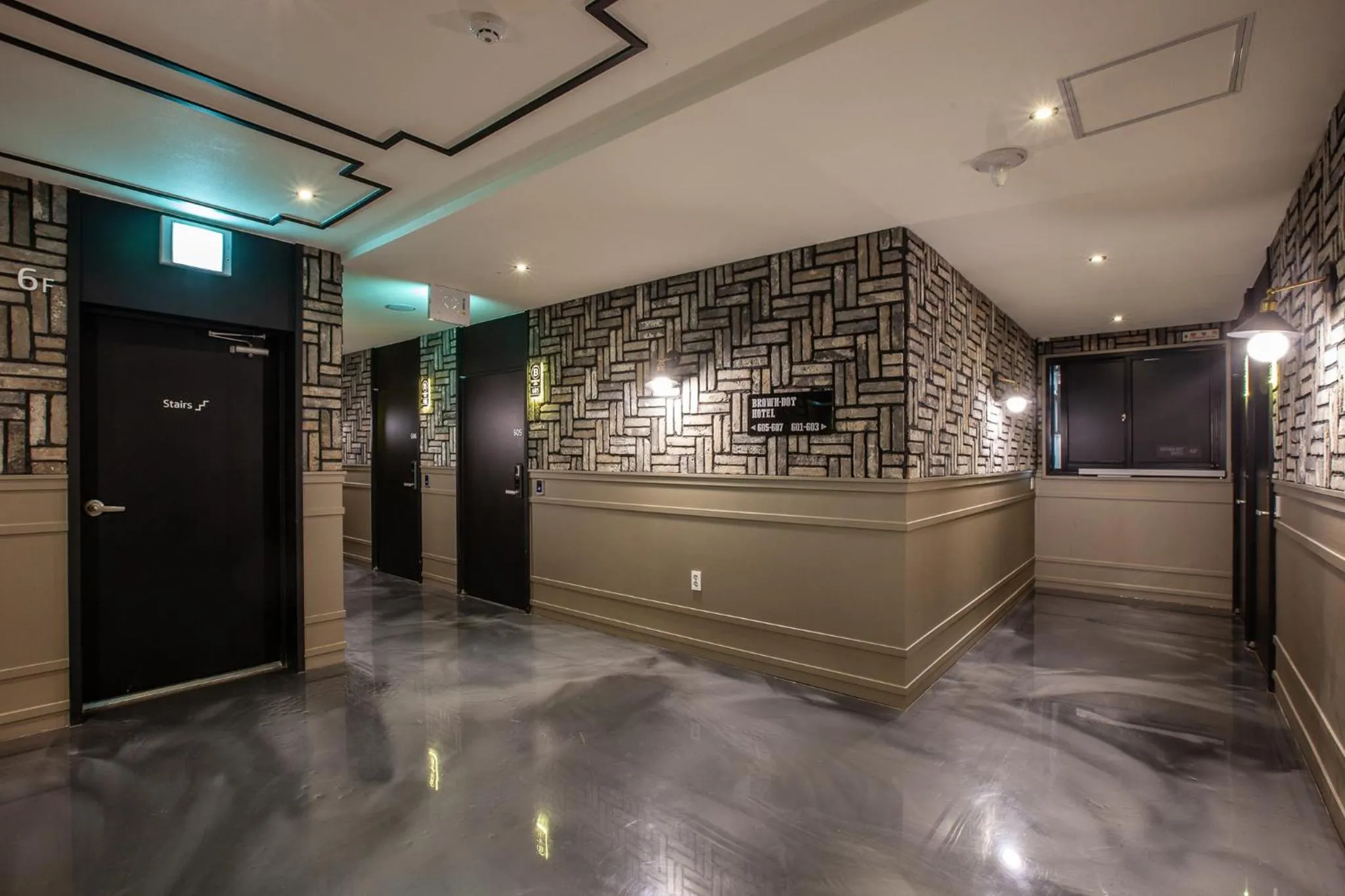 Lobby or reception in Beomil Brown Dot Hotel