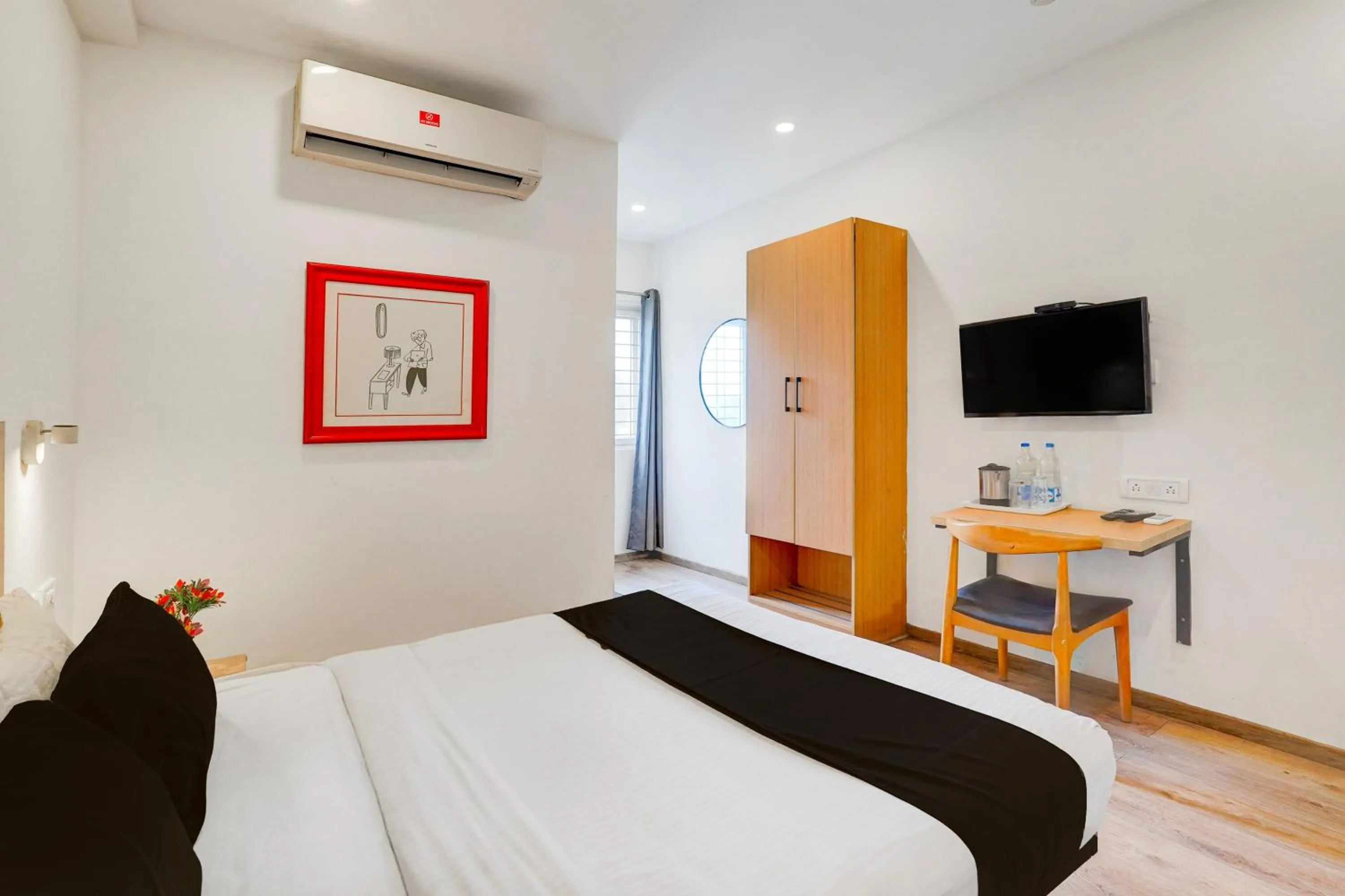 Bedroom, Bed in Super Townhouse Sarjapur Road Formerly Hotel Ace