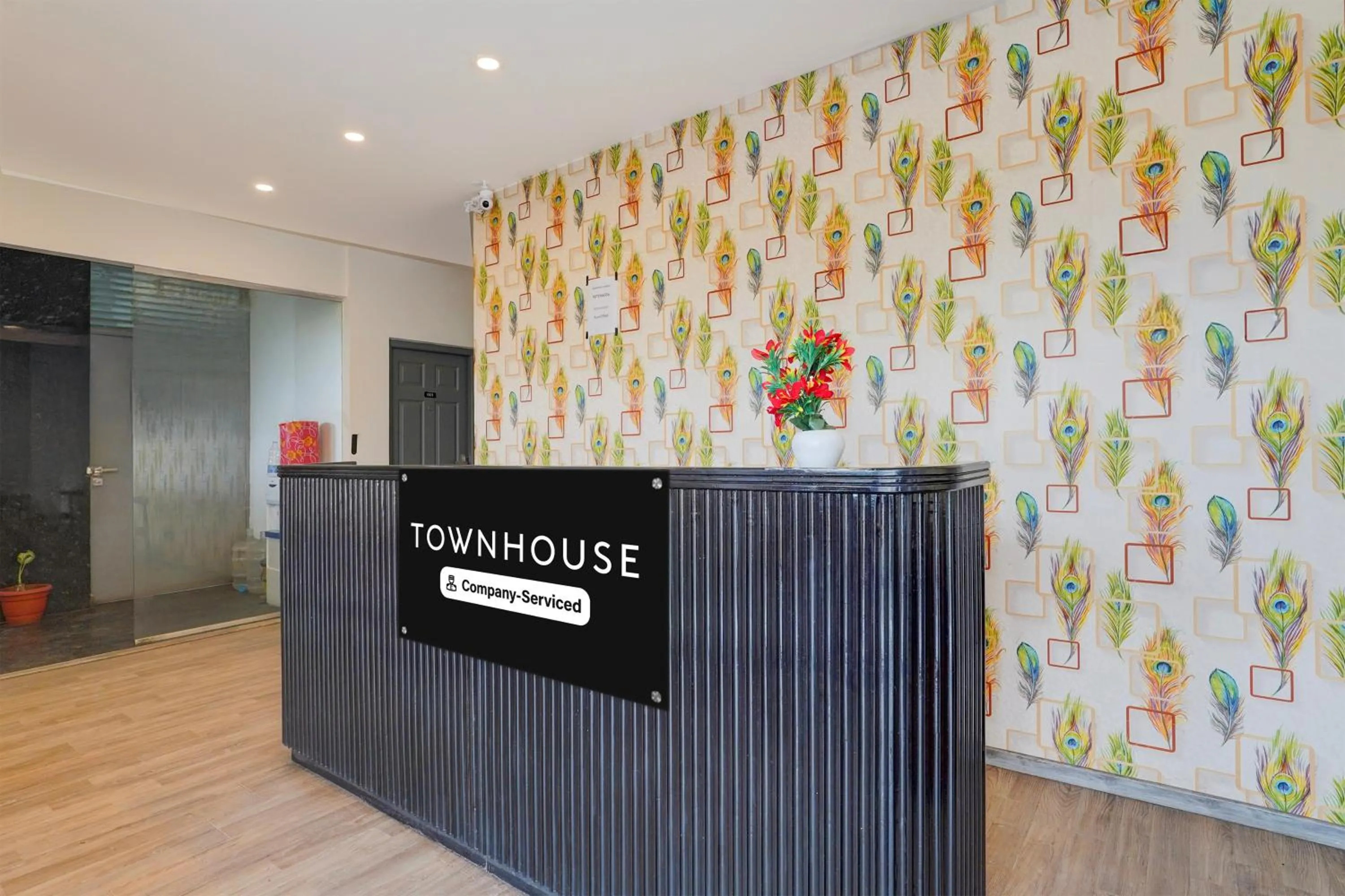 Lobby or reception in Super Townhouse Sarjapur Road Formerly Hotel Ace