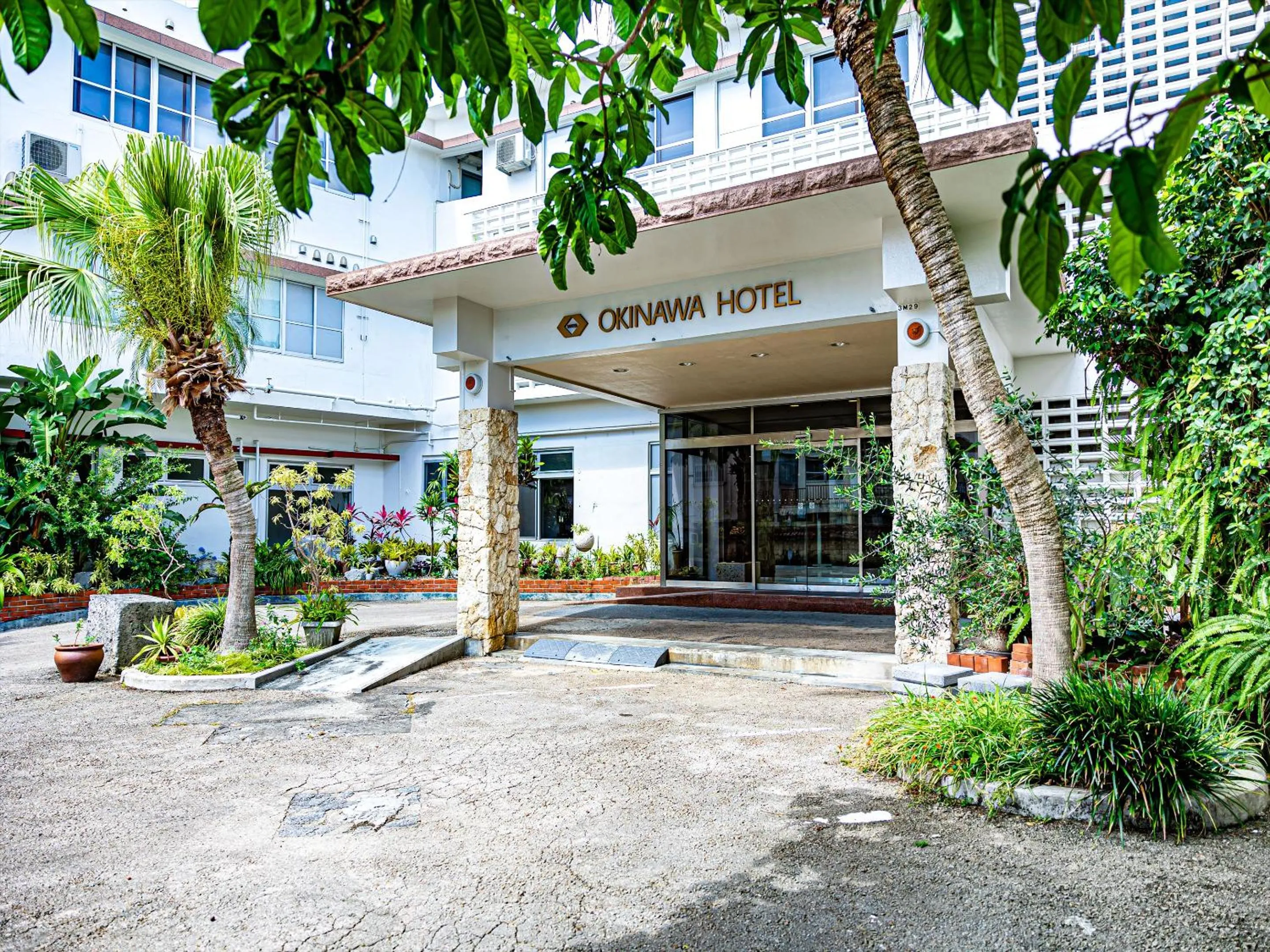 Property building in Okinawa Hotel