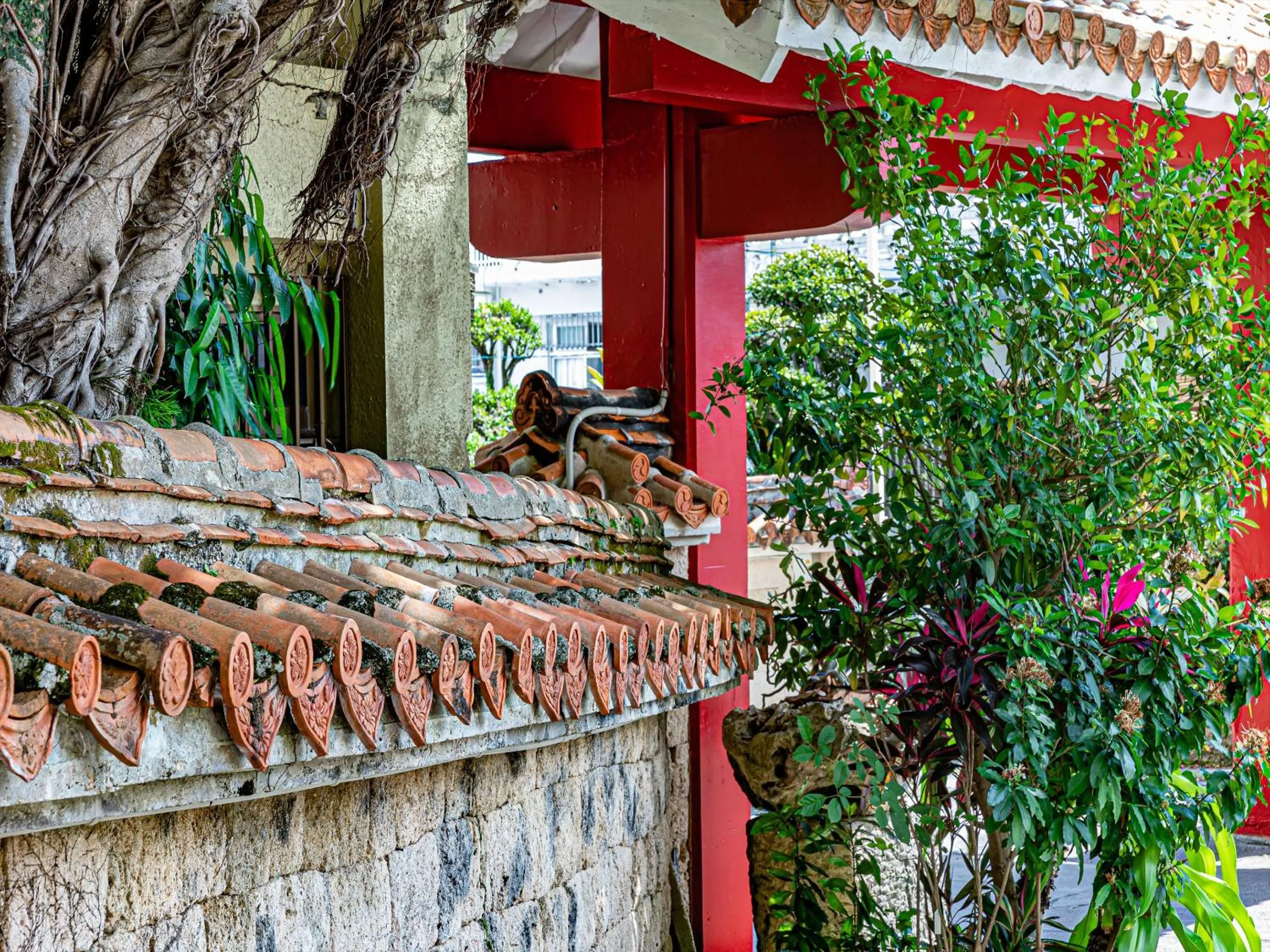 Property building in Okinawa Hotel