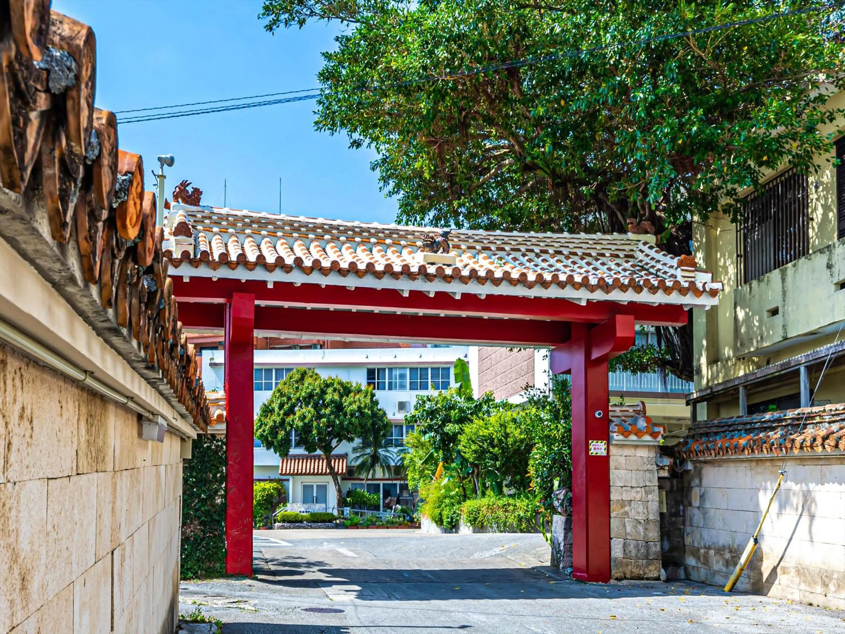 Property building in Okinawa Hotel