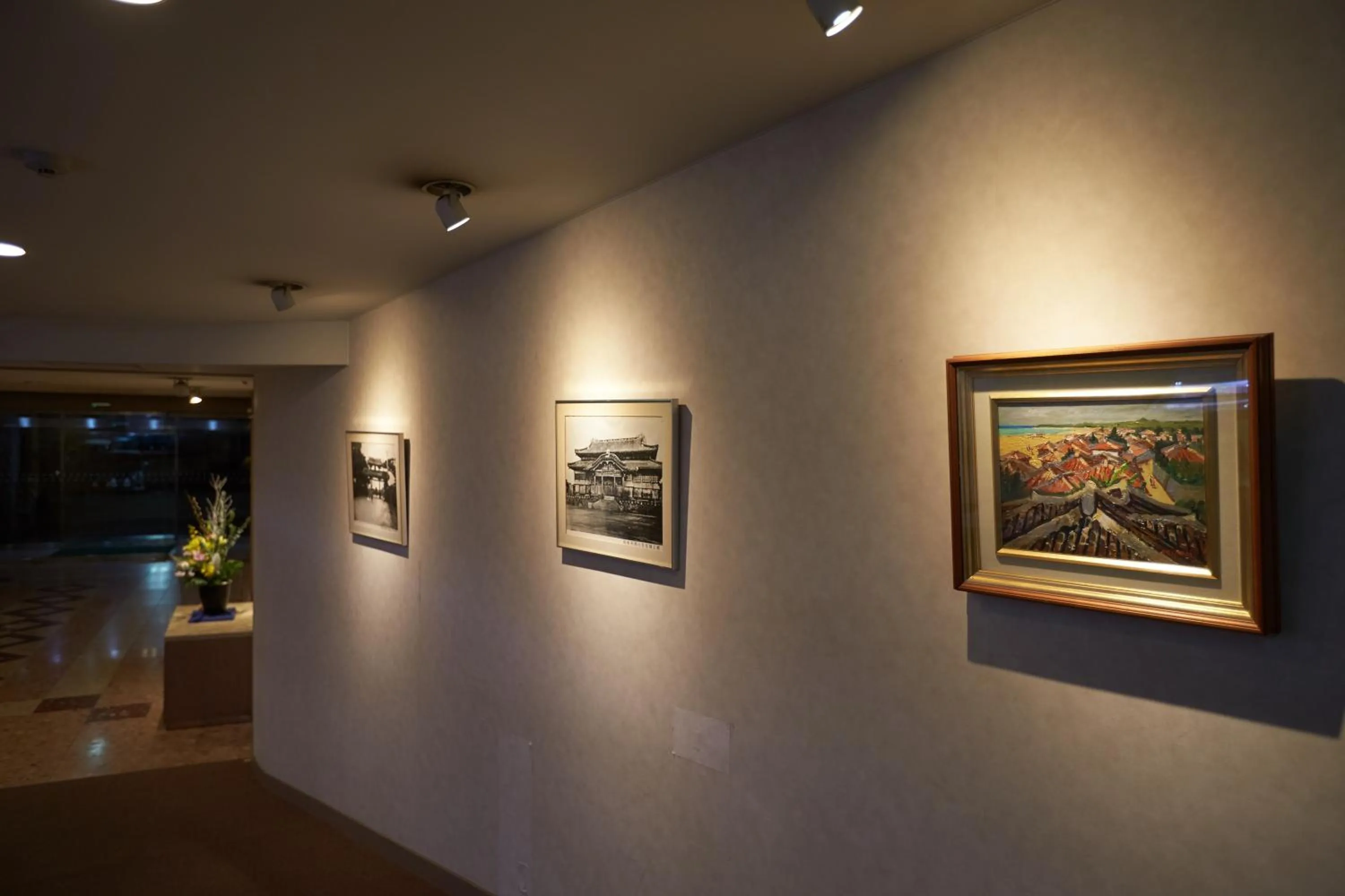 Lobby or reception in Okinawa Hotel