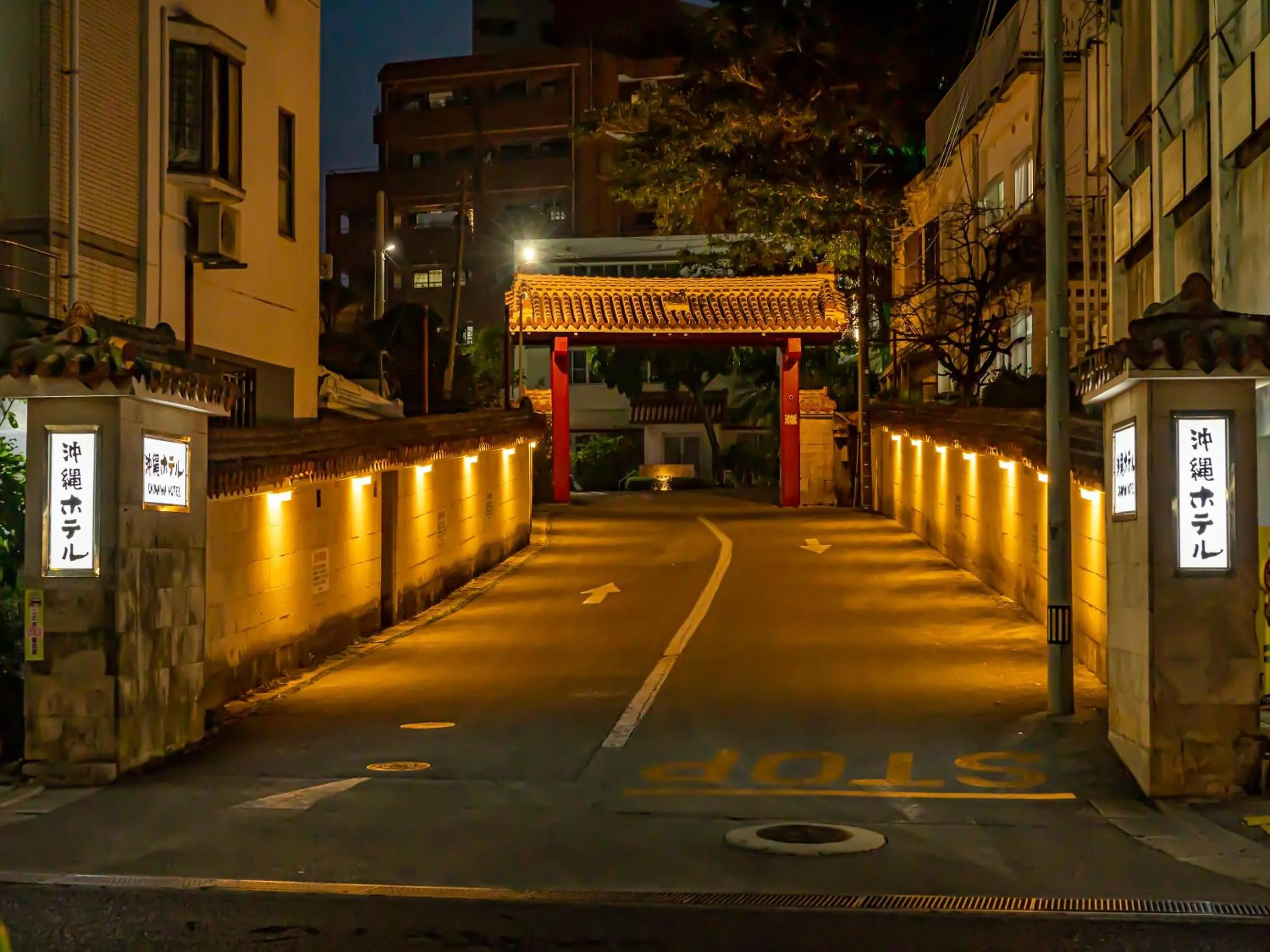 Property building in Okinawa Hotel