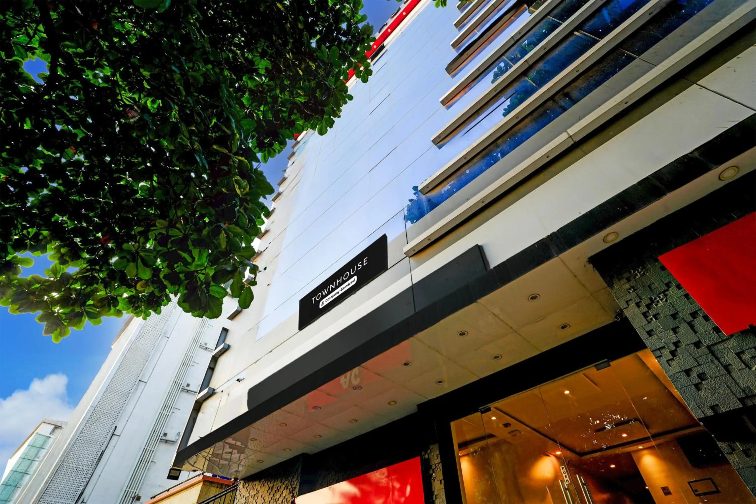 Facade/entrance in Super Townhouse Jayanagar