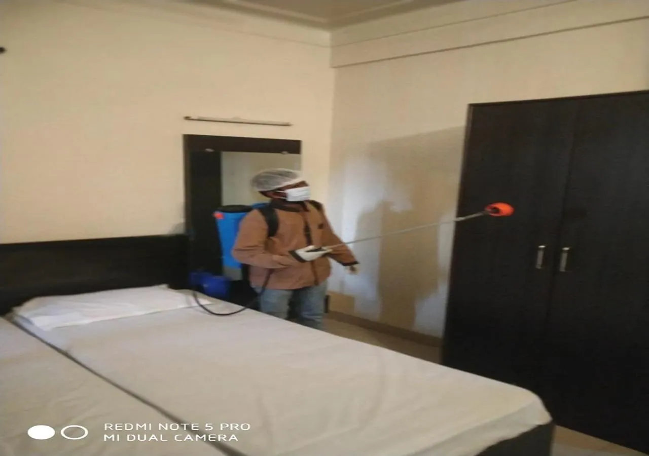 Bed in Hotel Rose Lodge