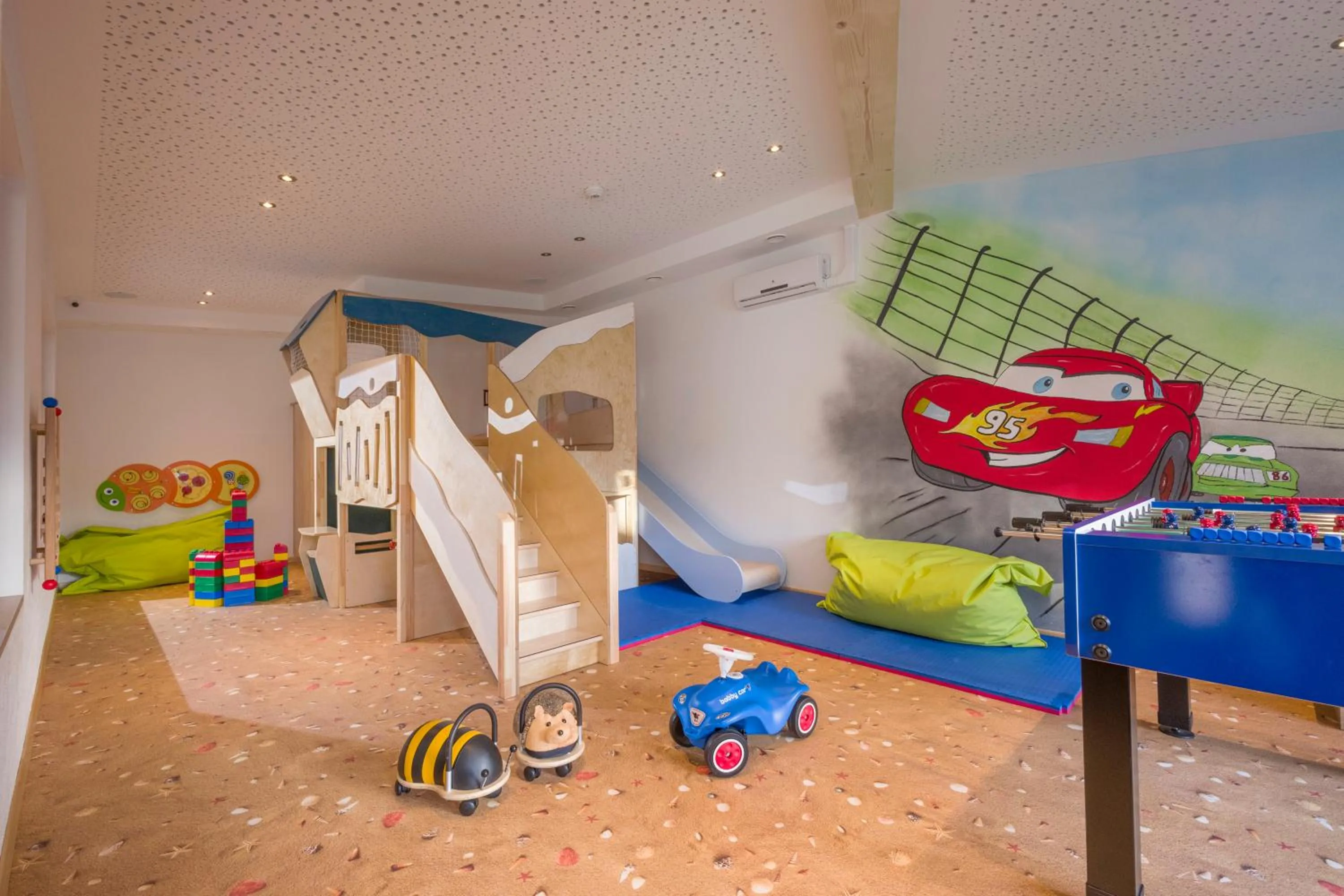 Children play ground in Hotel Alpina