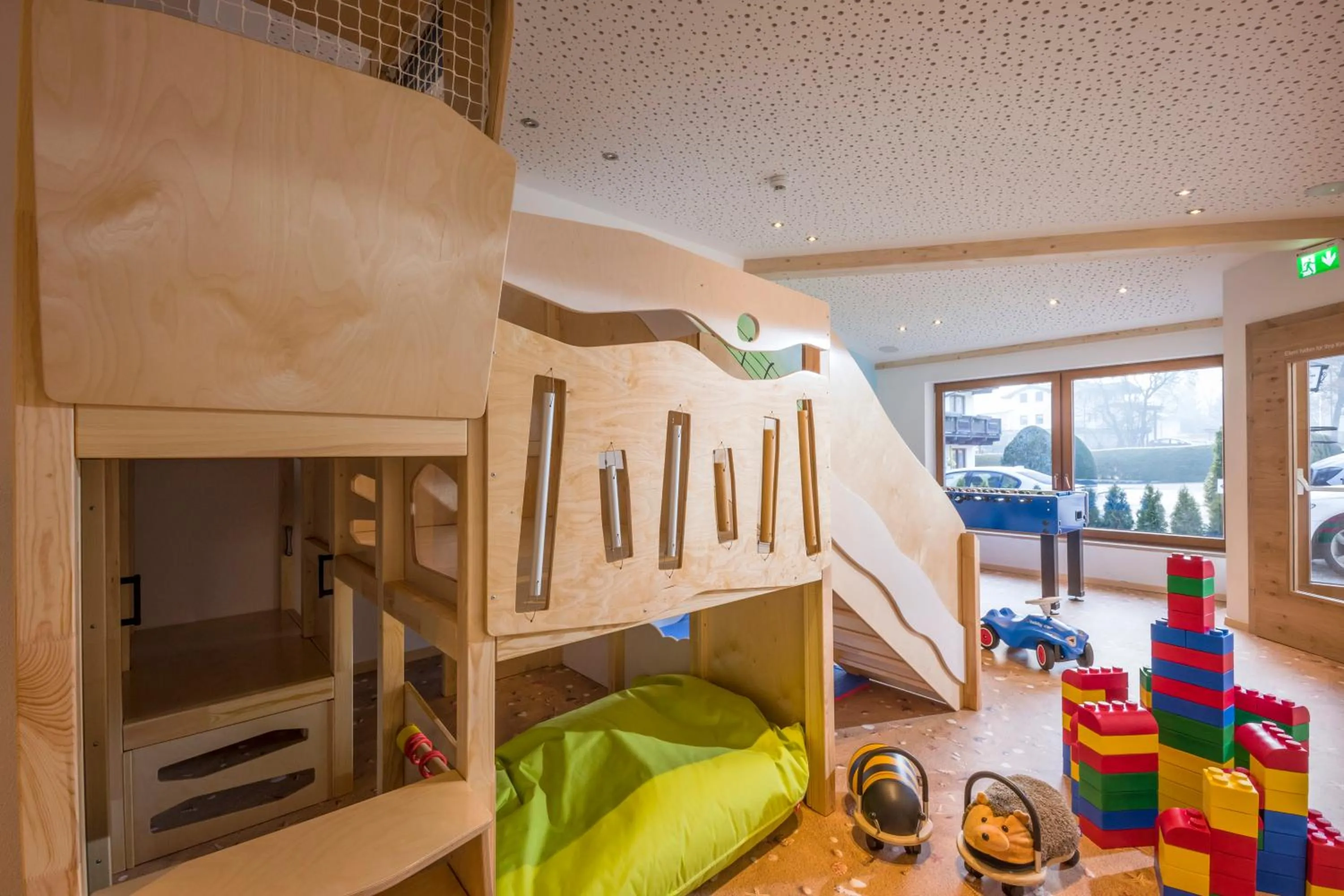 Children play ground in Hotel Alpina