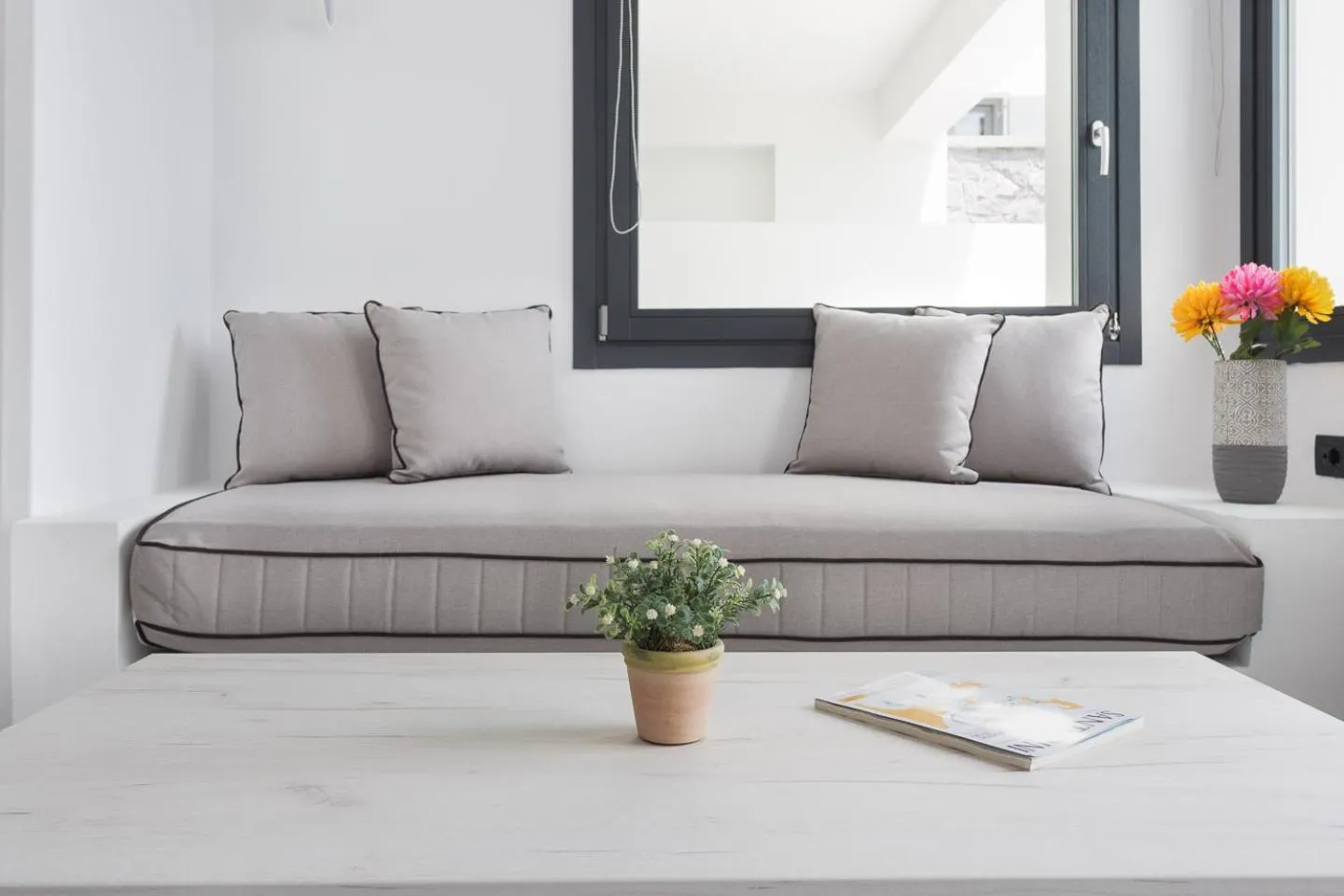 Living room in Karat Suites