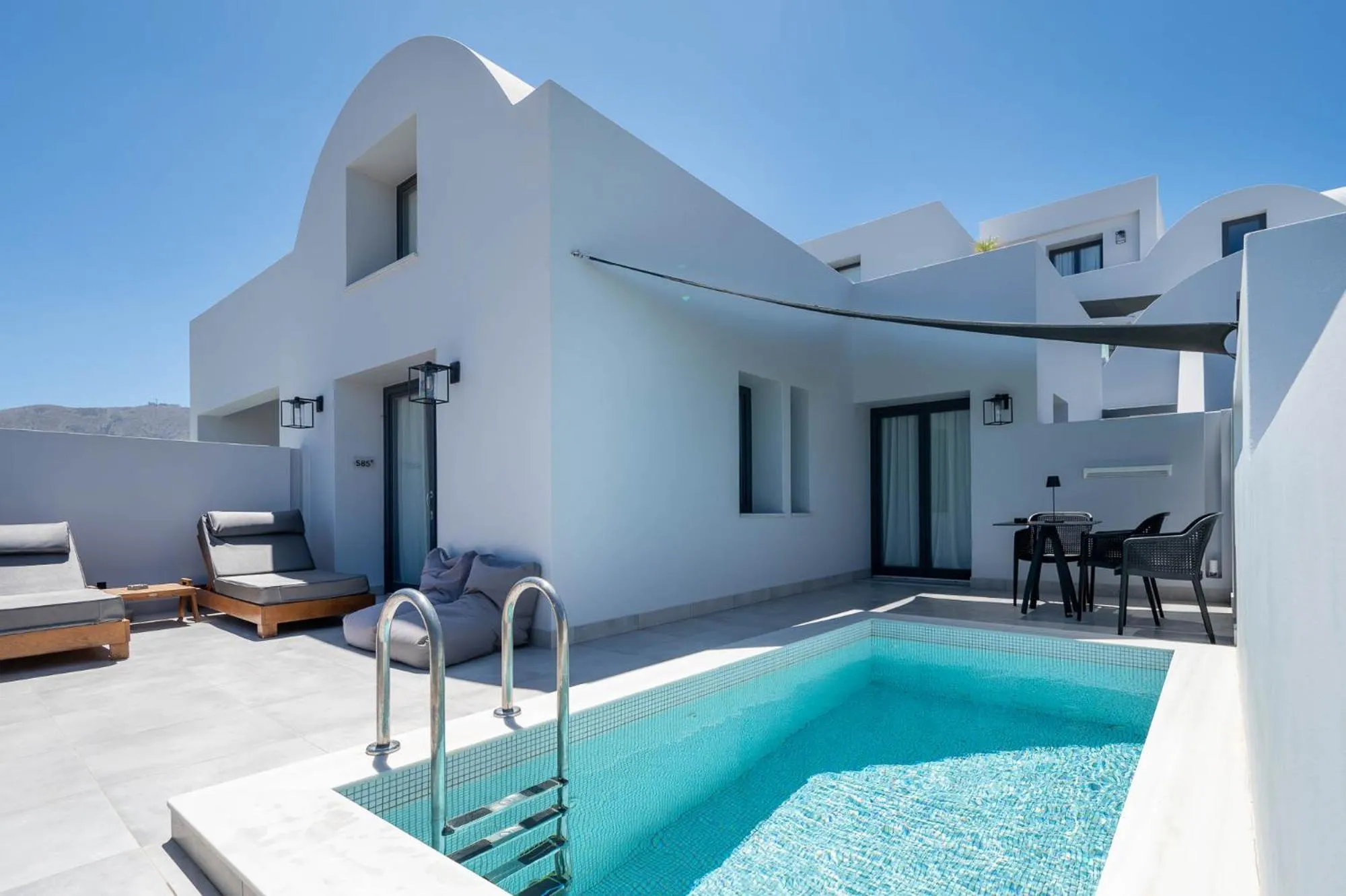 Swimming pool in Karat Suites