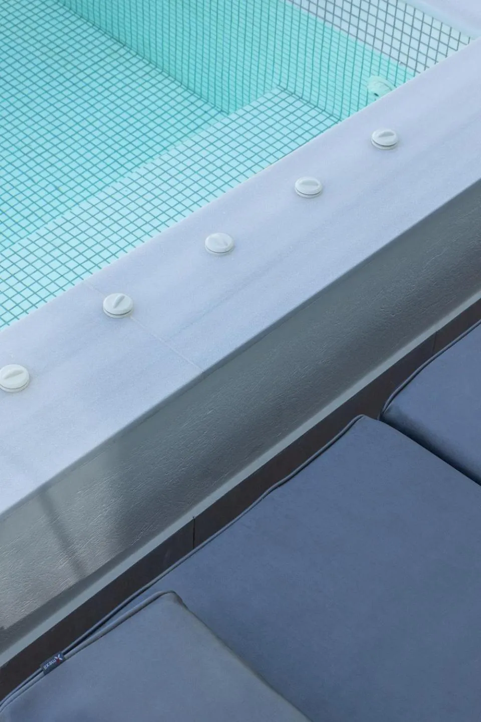 Pool view in Karat Suites