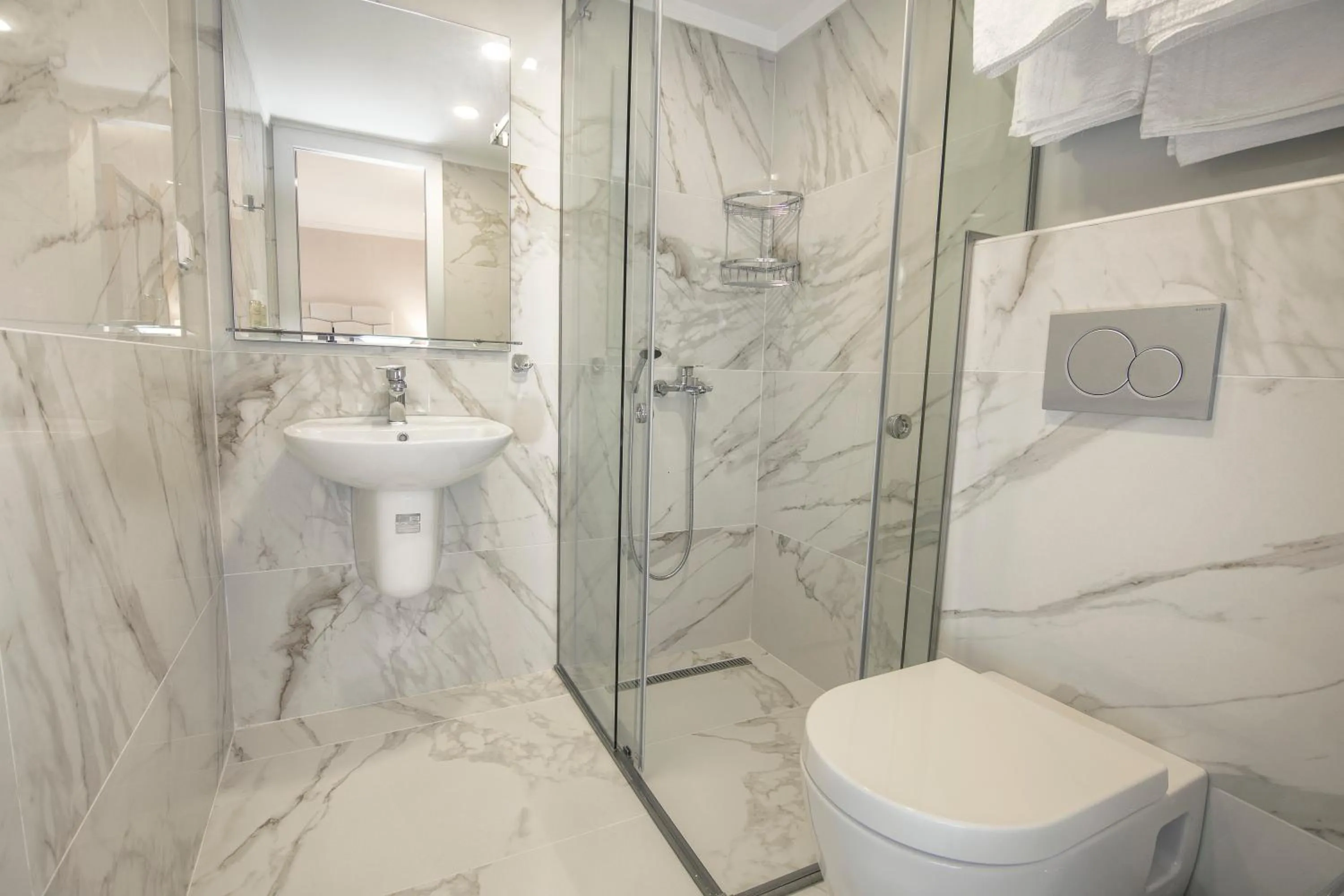 Shower in La Mer Apartments