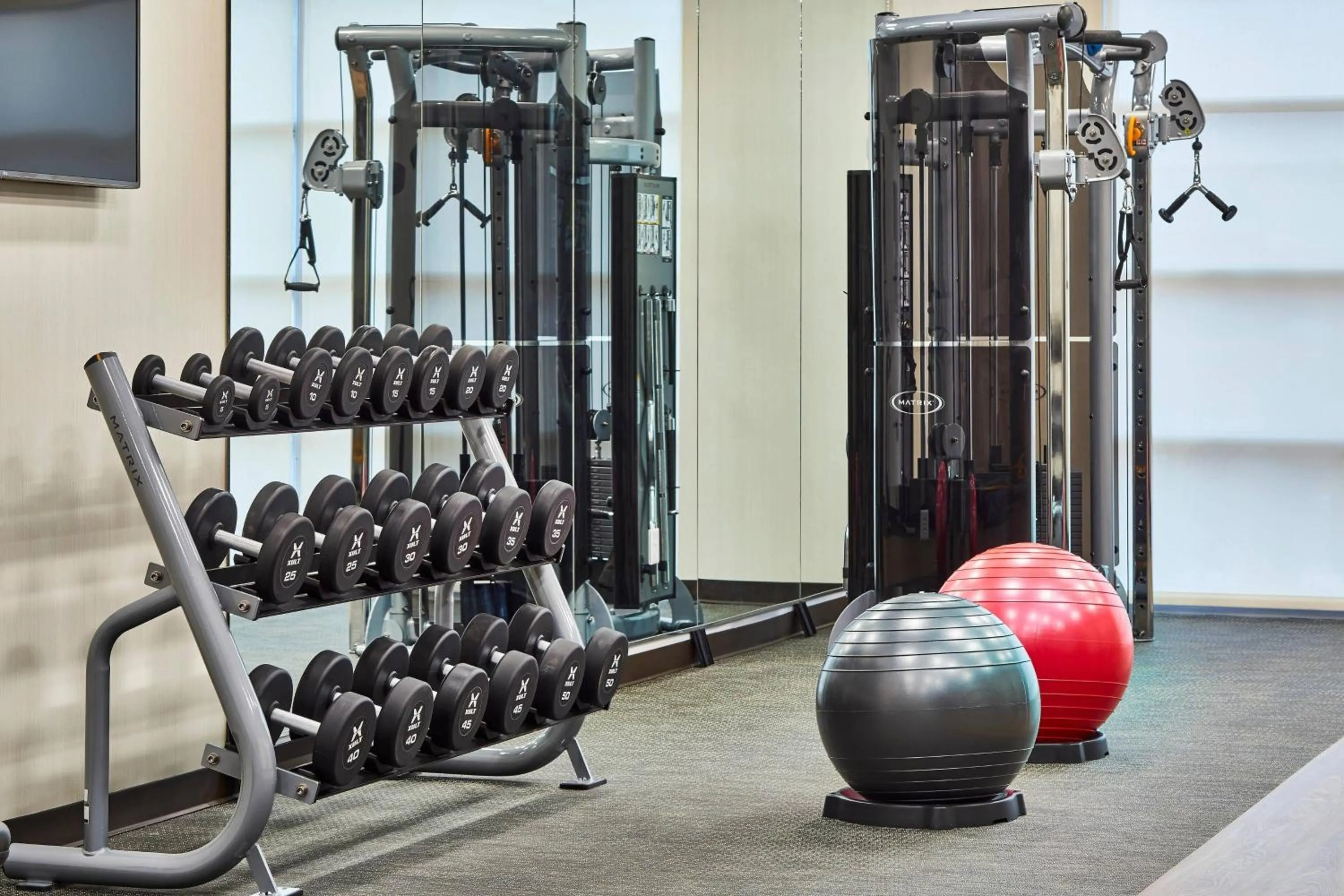 Fitness centre/facilities in Courtyard by Marriott Albany Airport