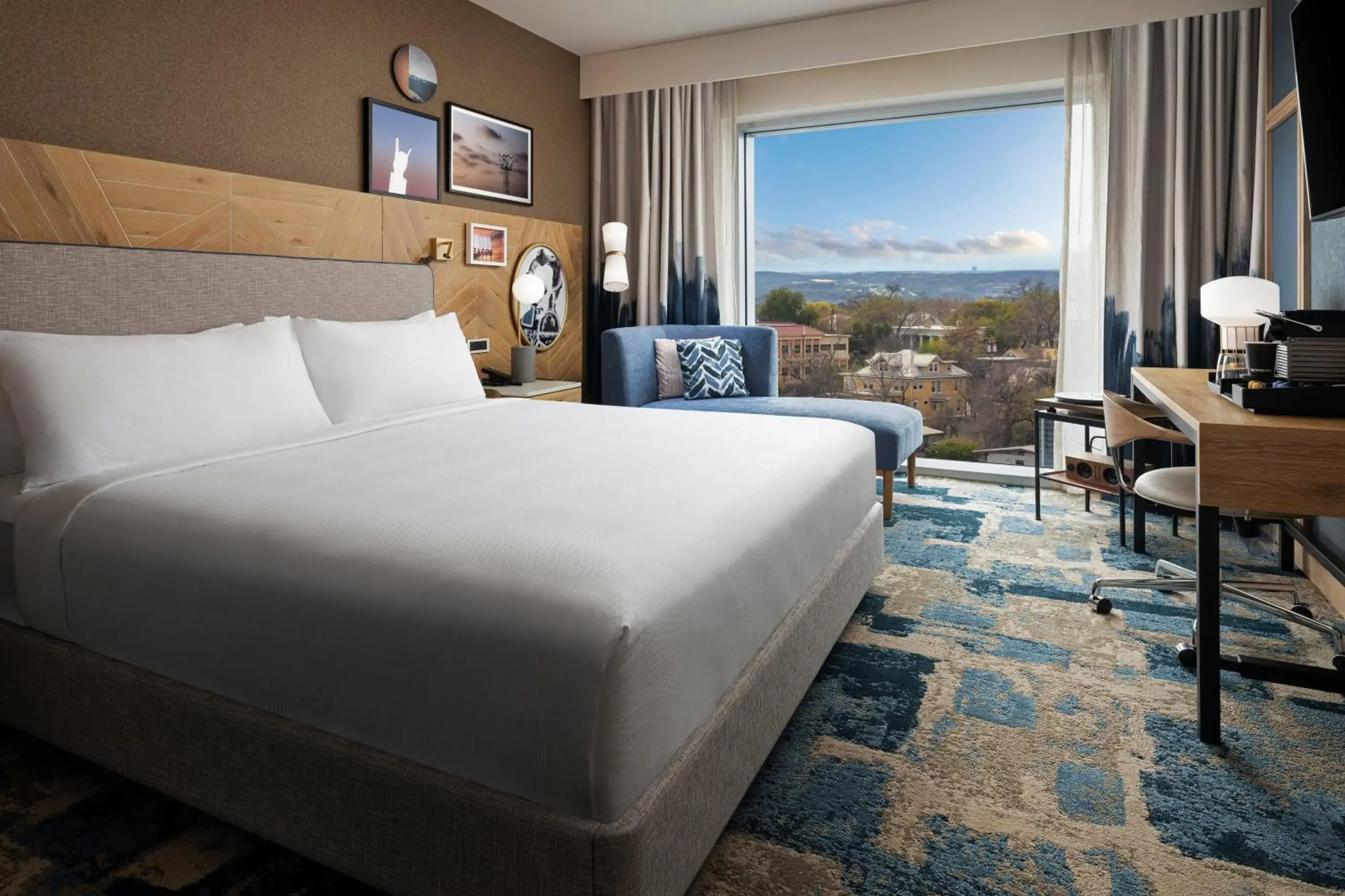 Bedroom, Bed in The Otis Hotel Austin, Autograph Collection Bedroom, Bed in The Otis Hotel Austin, Autograph Collection