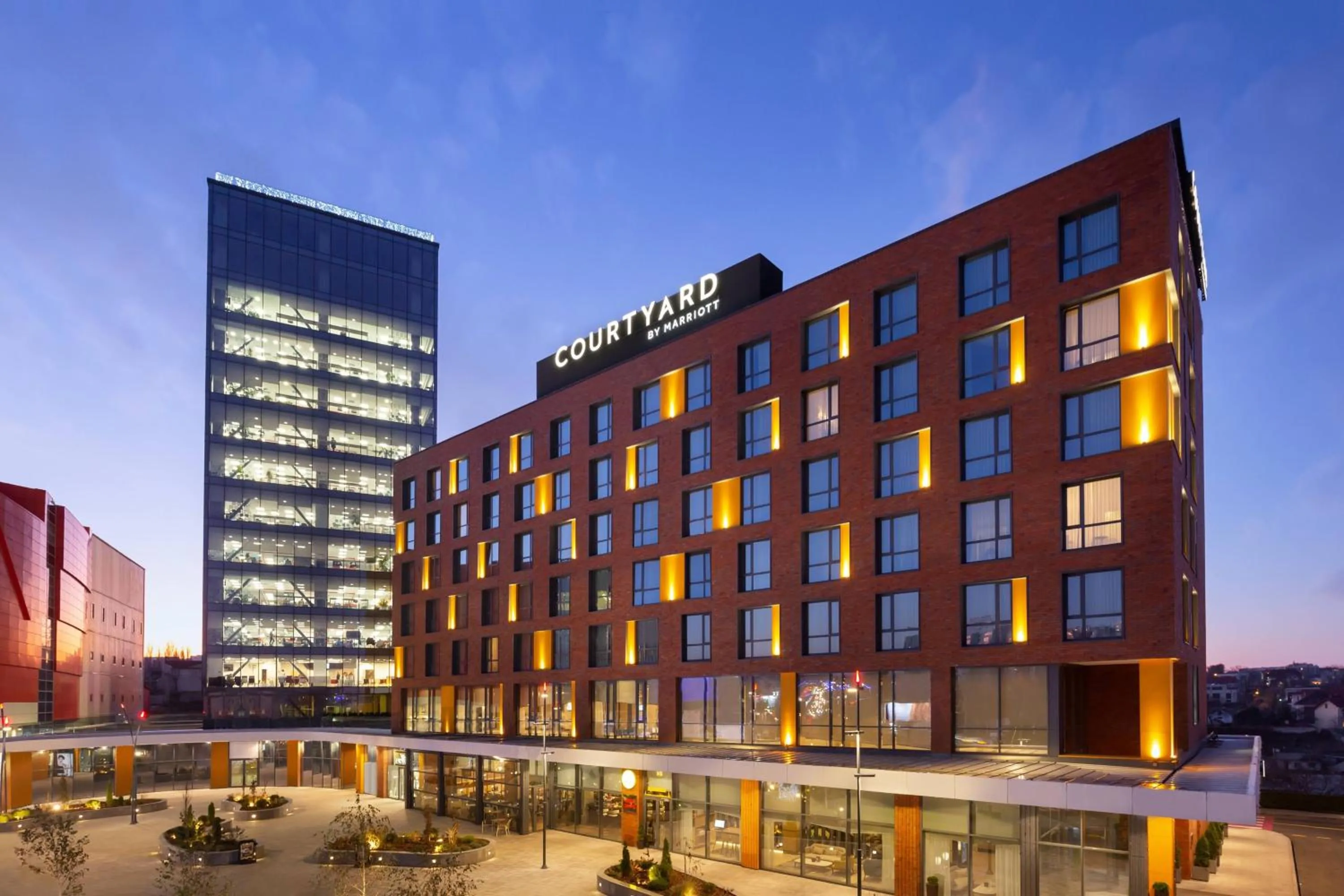 Property building in Courtyard by Marriott Chisinau