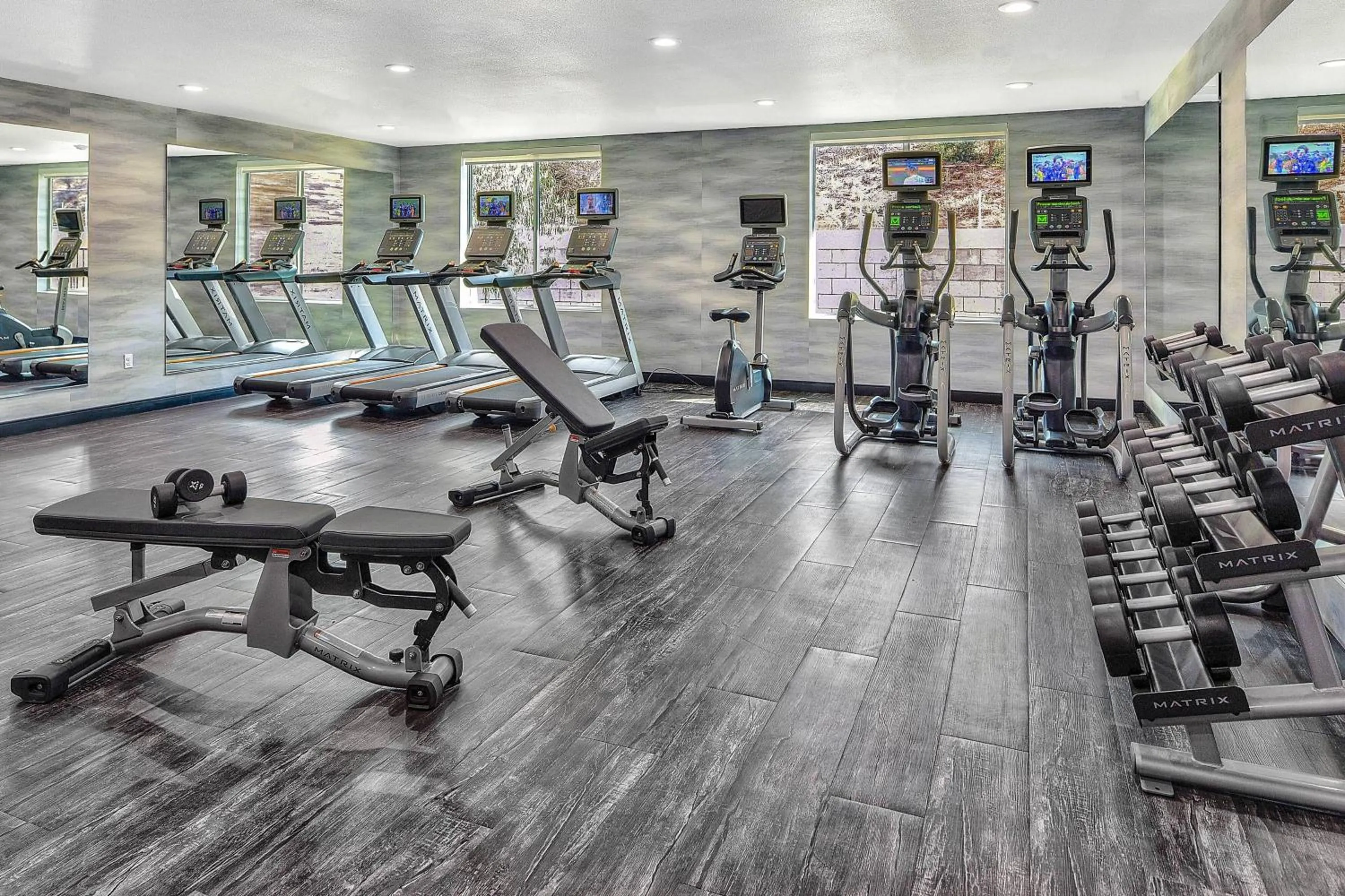 Fitness centre/facilities in Fairfield Inn & Suites by Marriott Moorpark Ventura County
