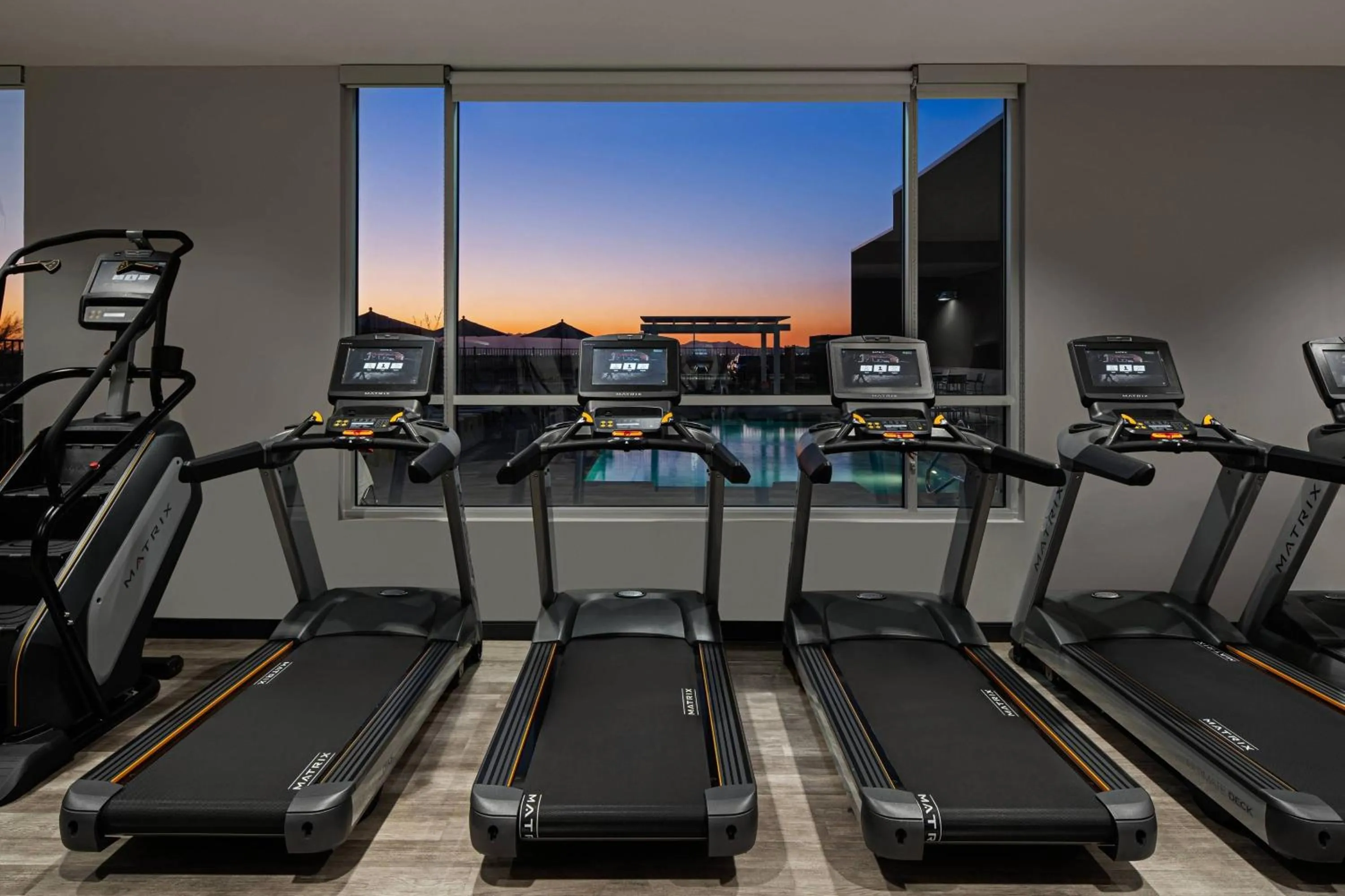 Fitness centre/facilities in Marriott Phoenix Chandler