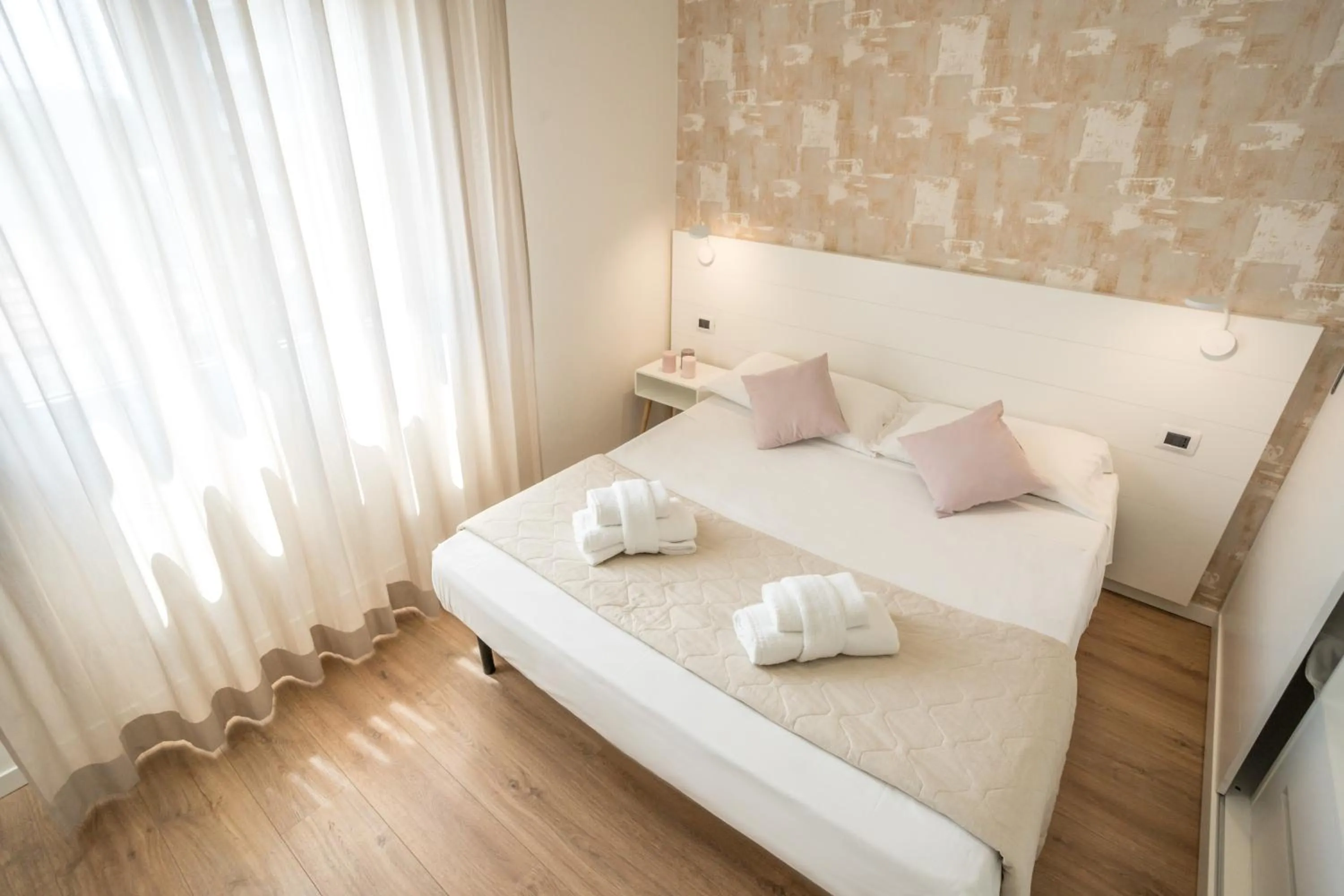 Bedroom, Bed in Rimini Bay Suites&Residence