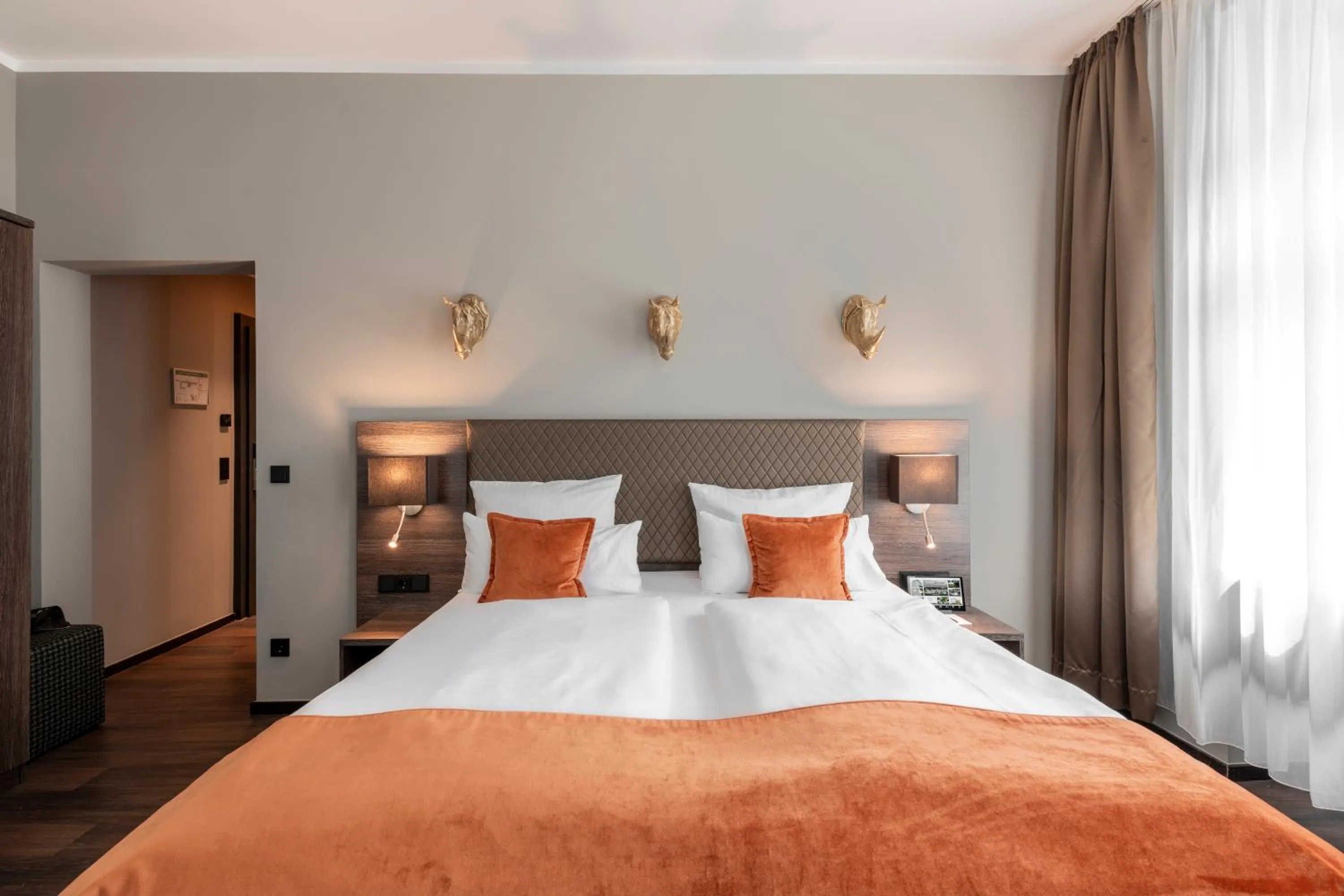 Photo of the whole room, Bed in Boutique Hotel Germania