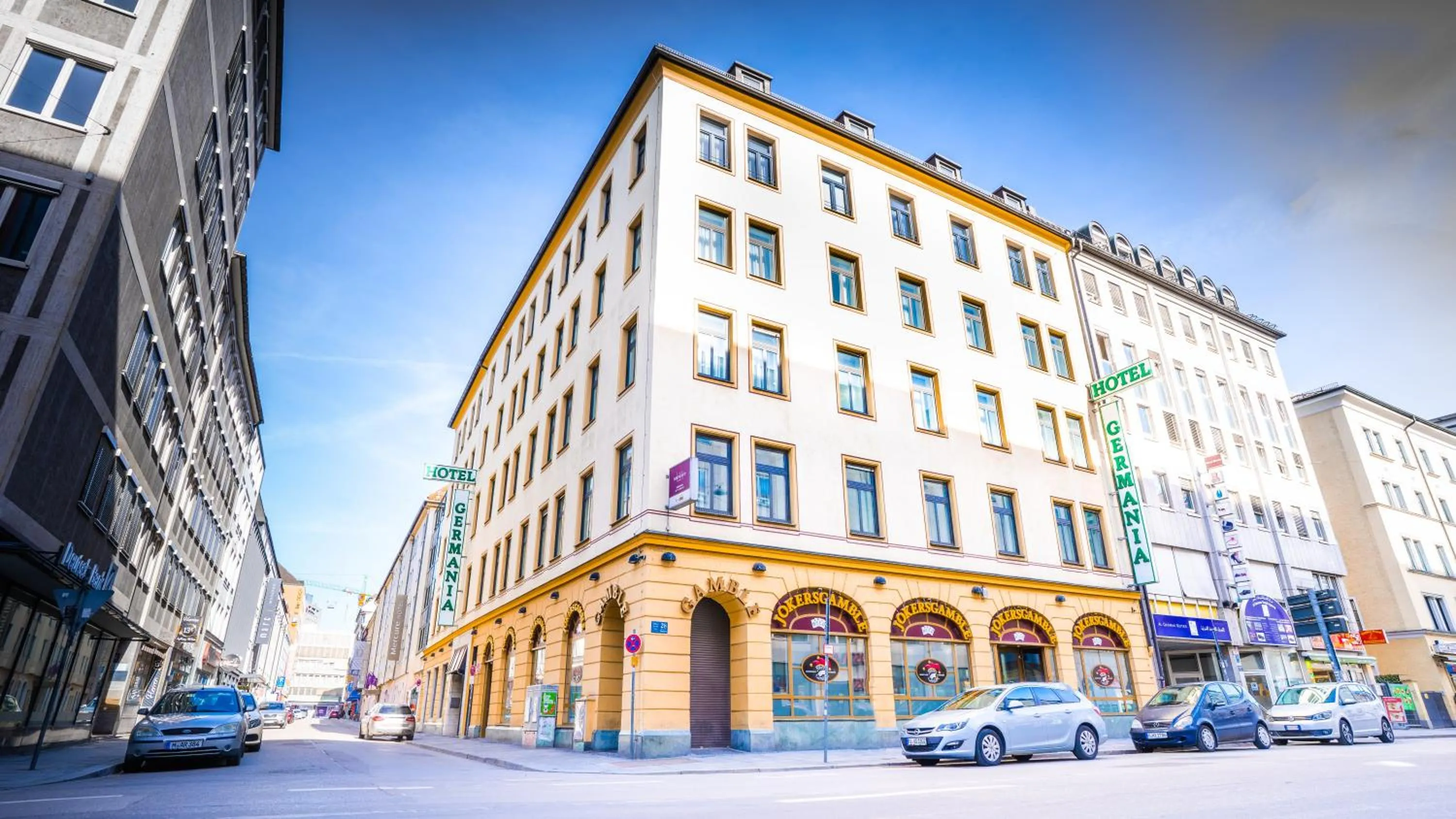 Property building in Boutique Hotel Germania