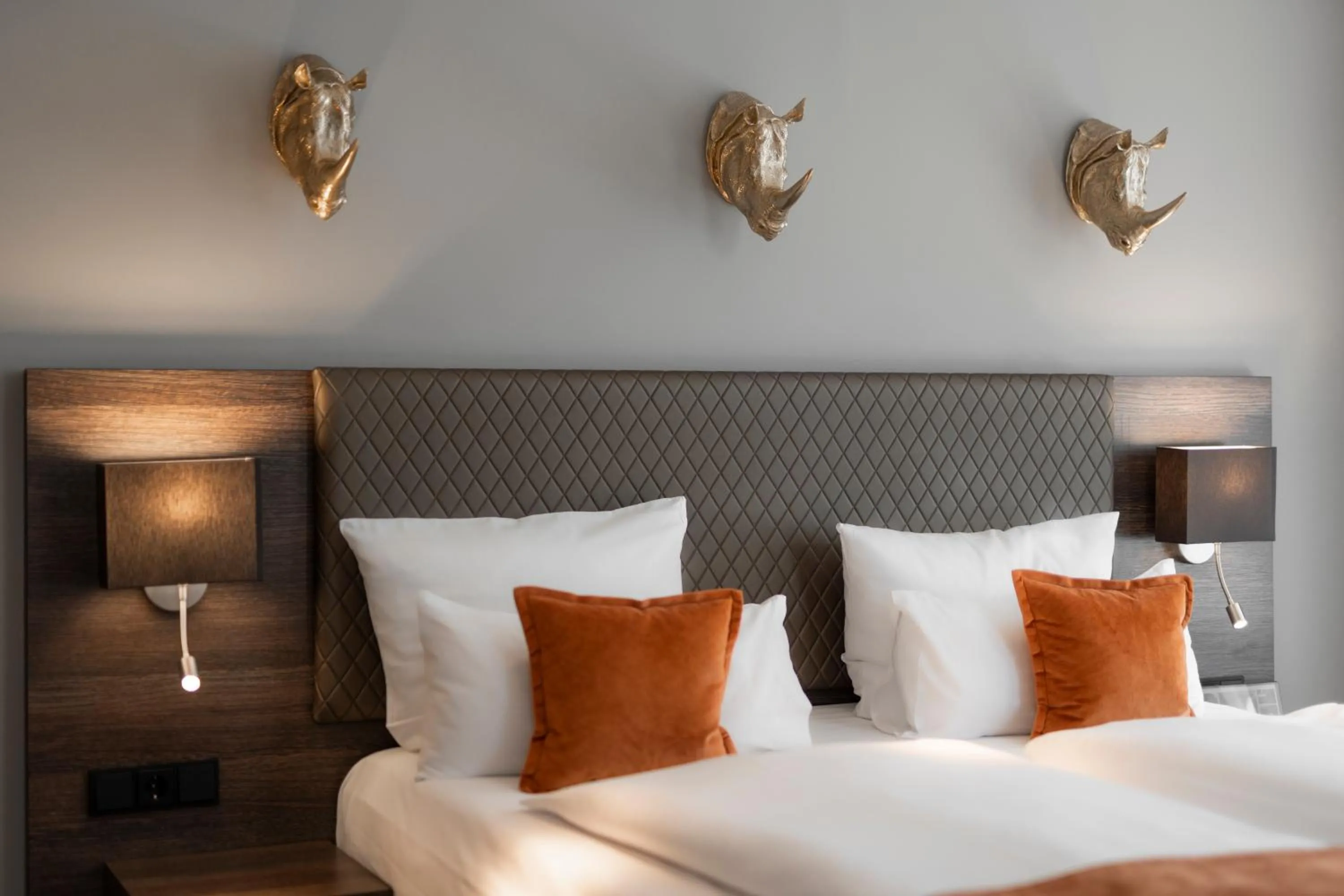 Photo of the whole room, Bed in Boutique Hotel Germania