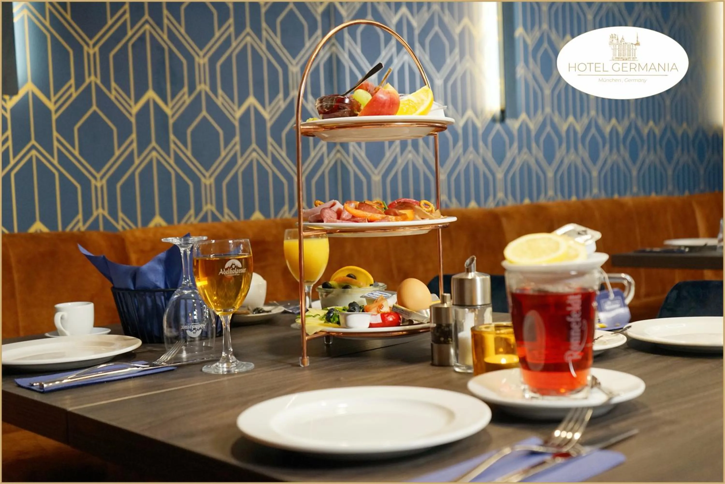 Restaurant/places to eat in Boutique Hotel Germania