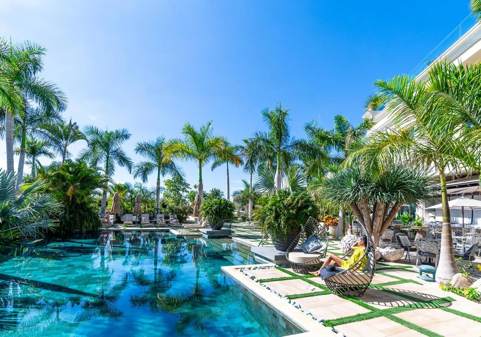 Swimming pool in Royal River, Luxury Hotel - Adults Only