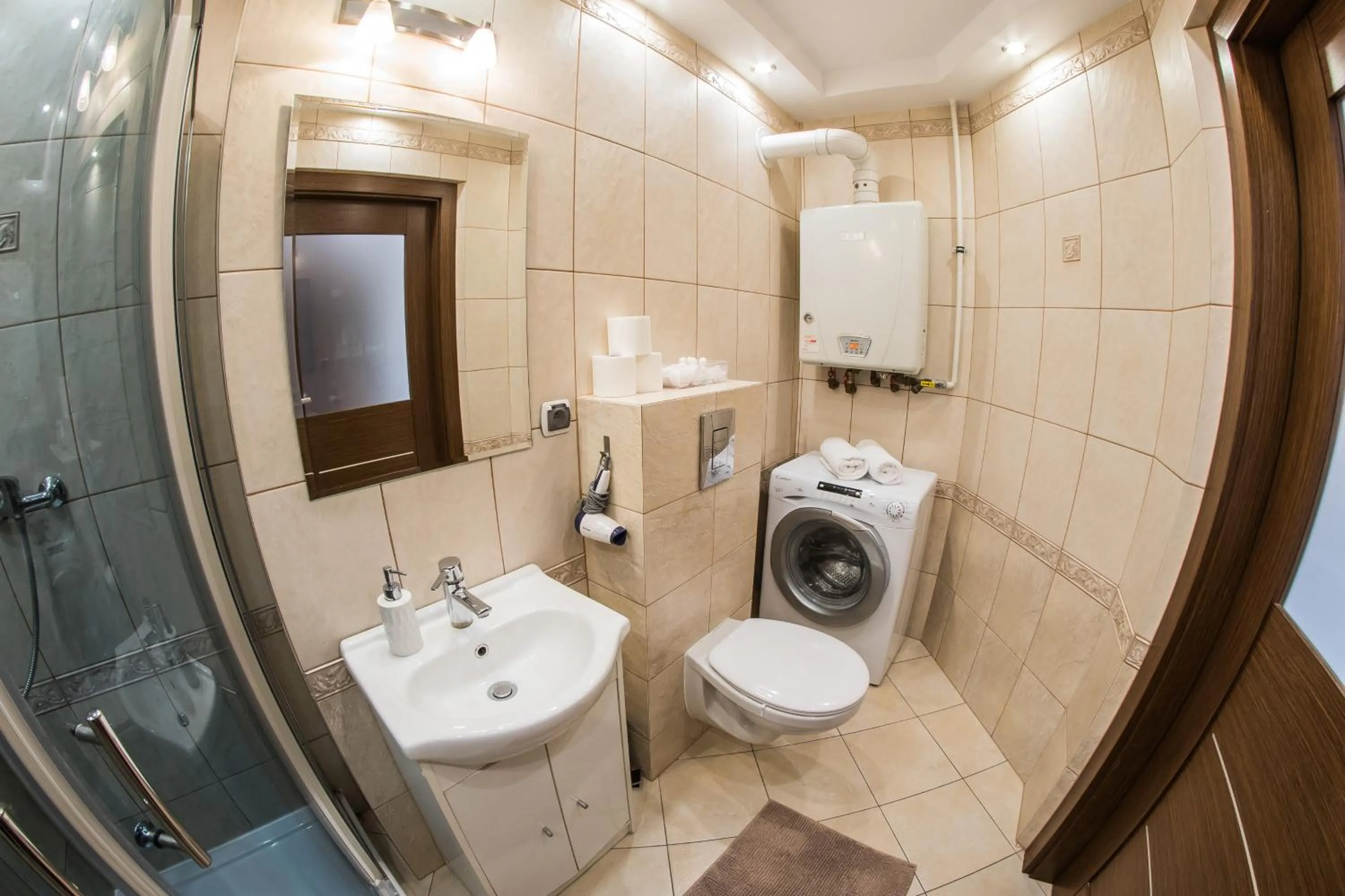 Shower in Apartamenty Centrum