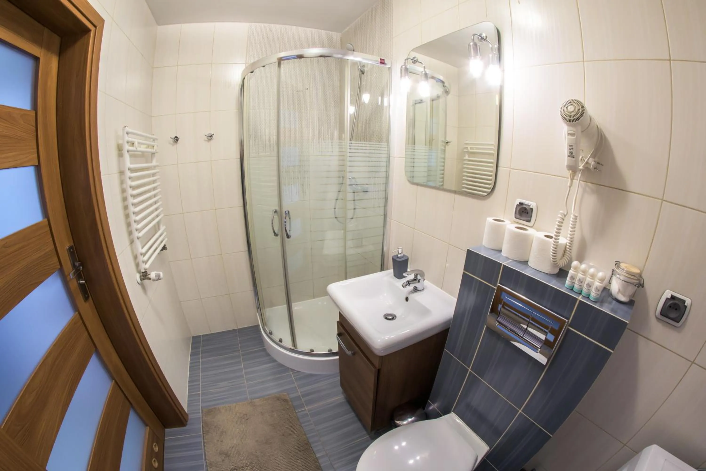 Shower in Apartamenty Centrum