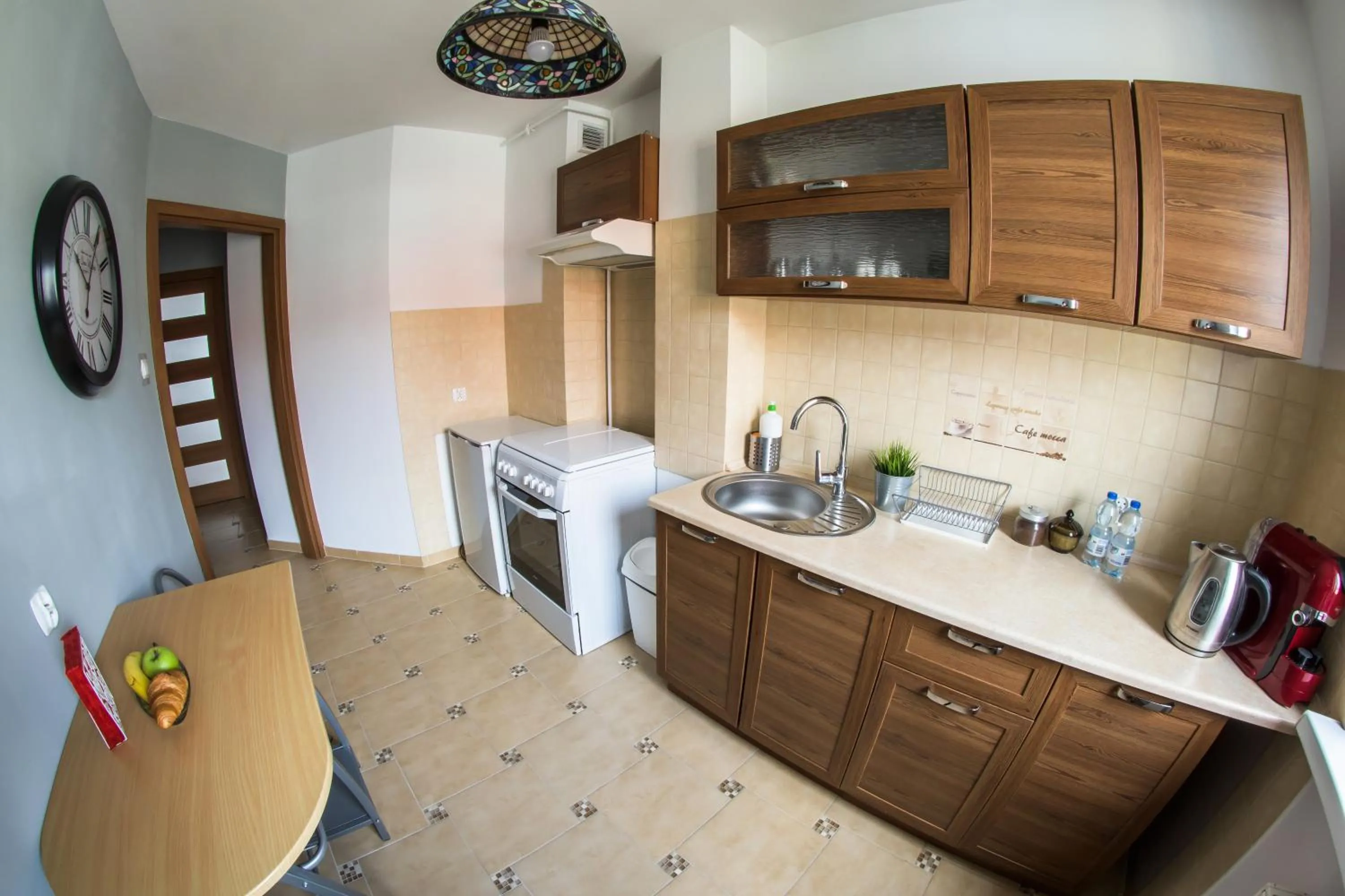 Kitchen or kitchenette in Apartamenty Centrum
