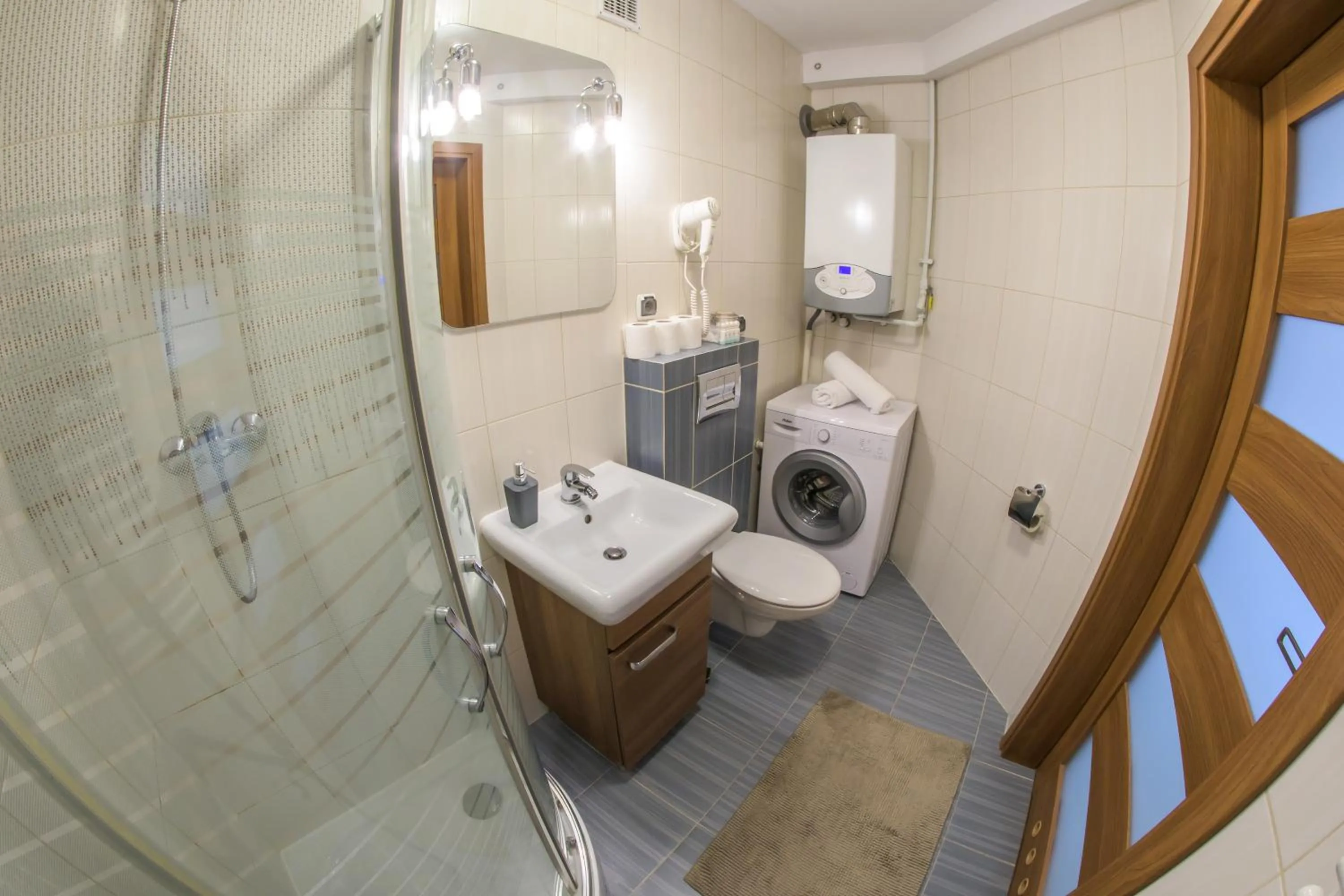 Shower in Apartamenty Centrum