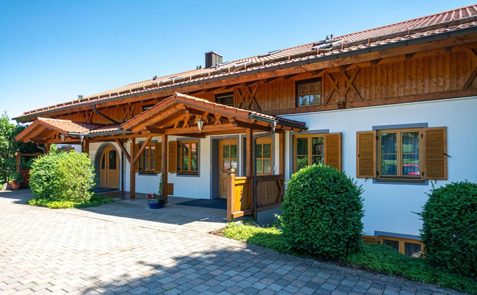 Property building in Aparthotel Werdenfels