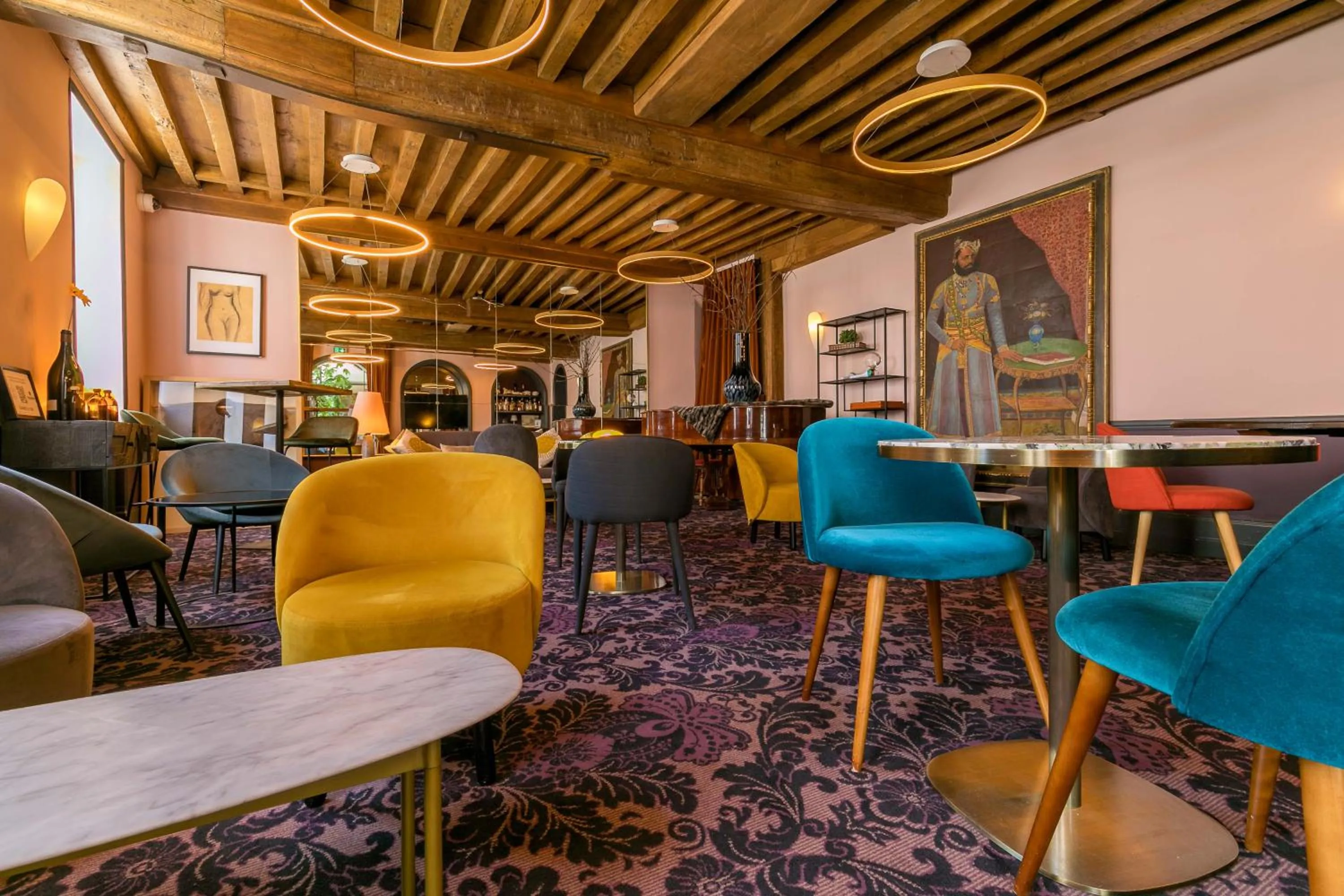 Living room in Le Central Boutique Hôtel