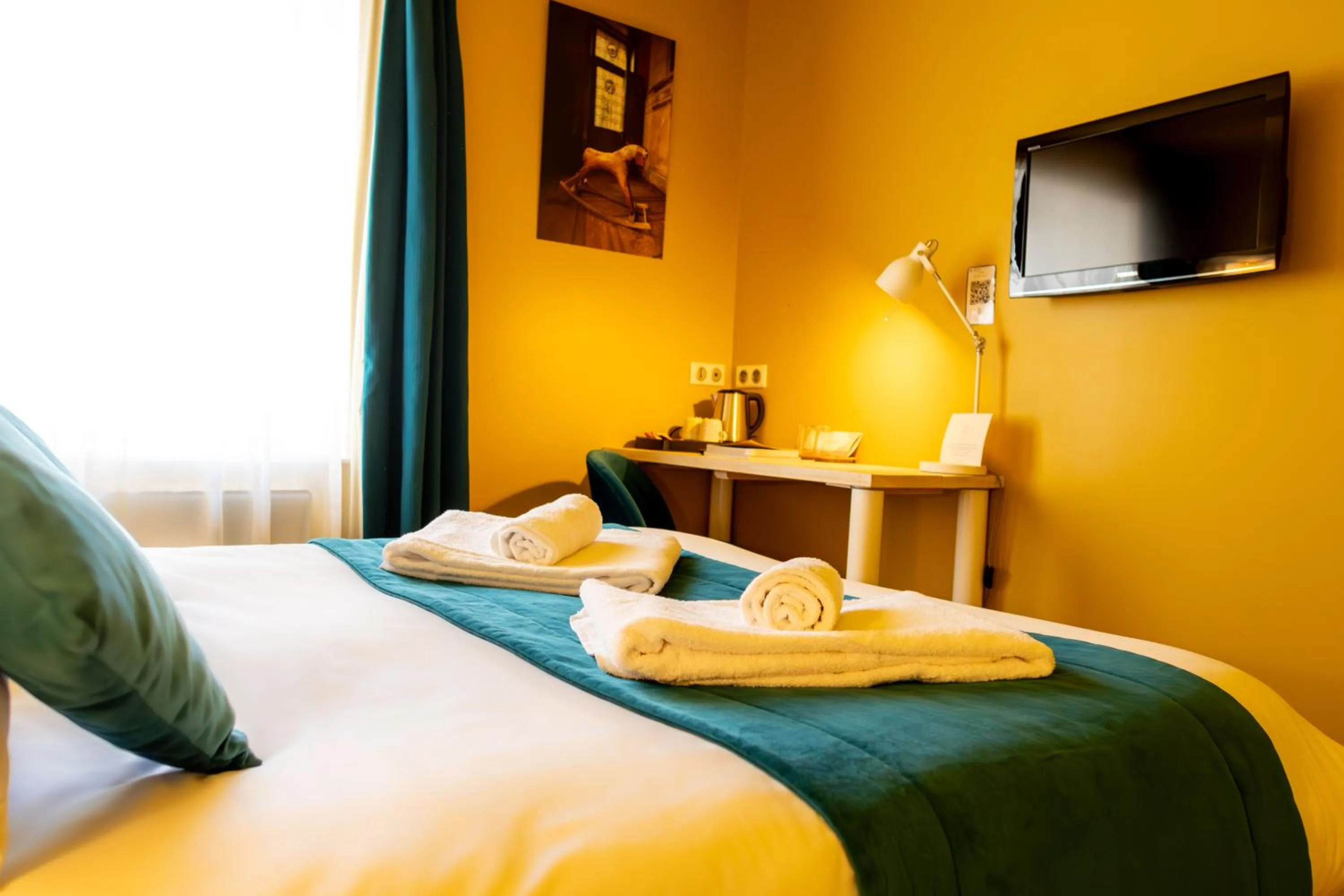 Bedroom, Bed in Le Central Boutique Hôtel