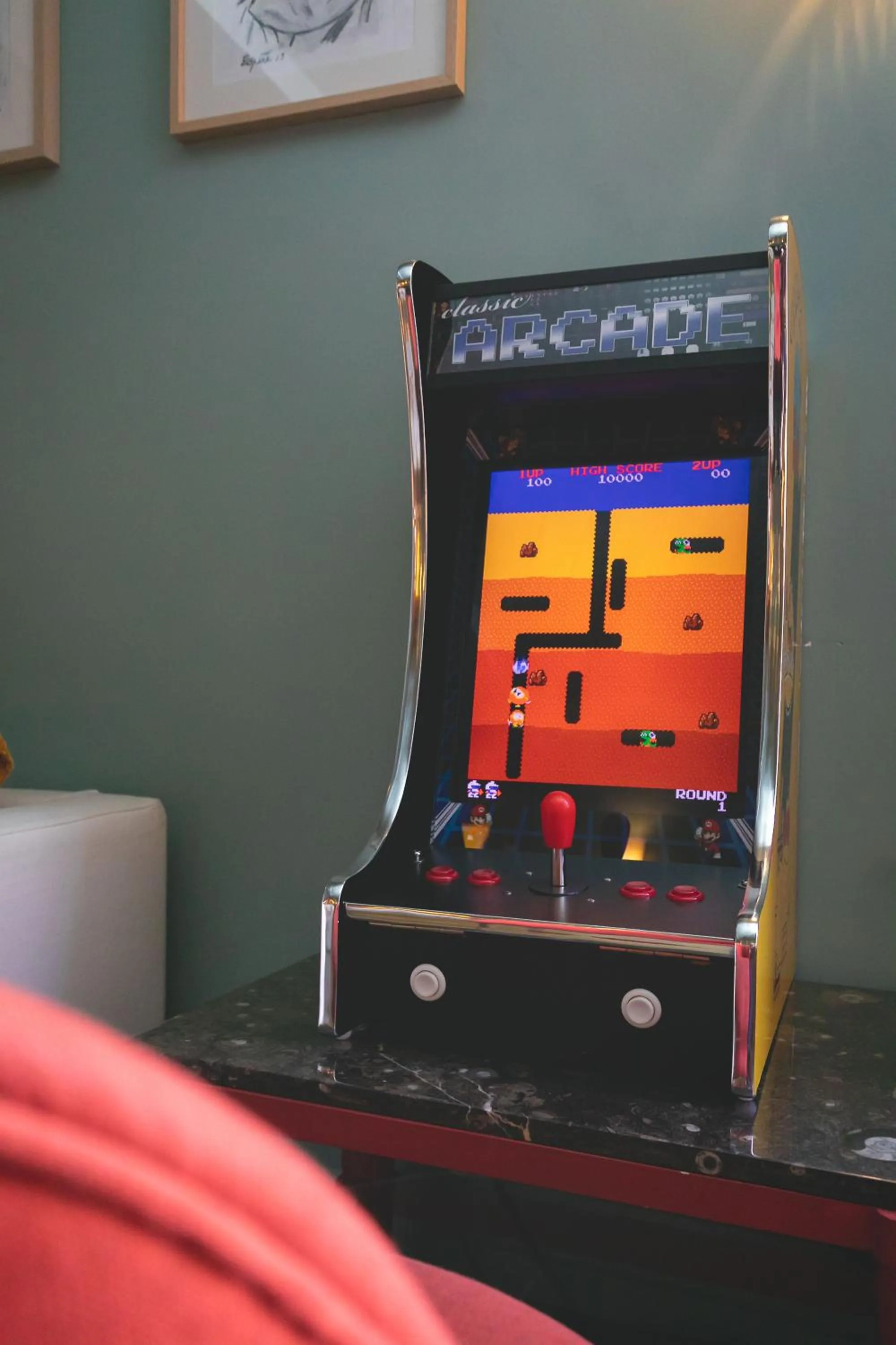 Game Room in Le Central Boutique Hôtel