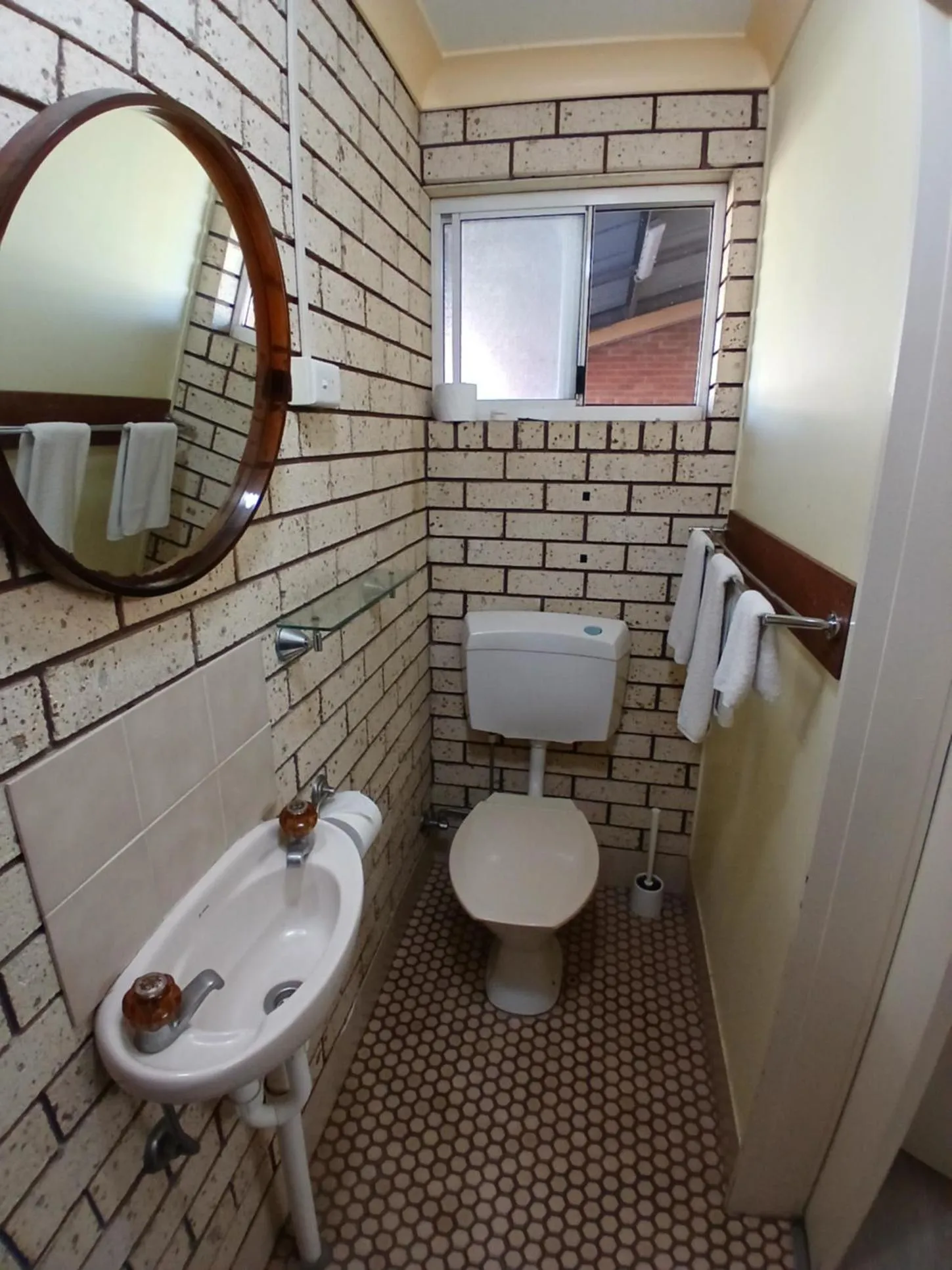 Toilet in Alfa motel