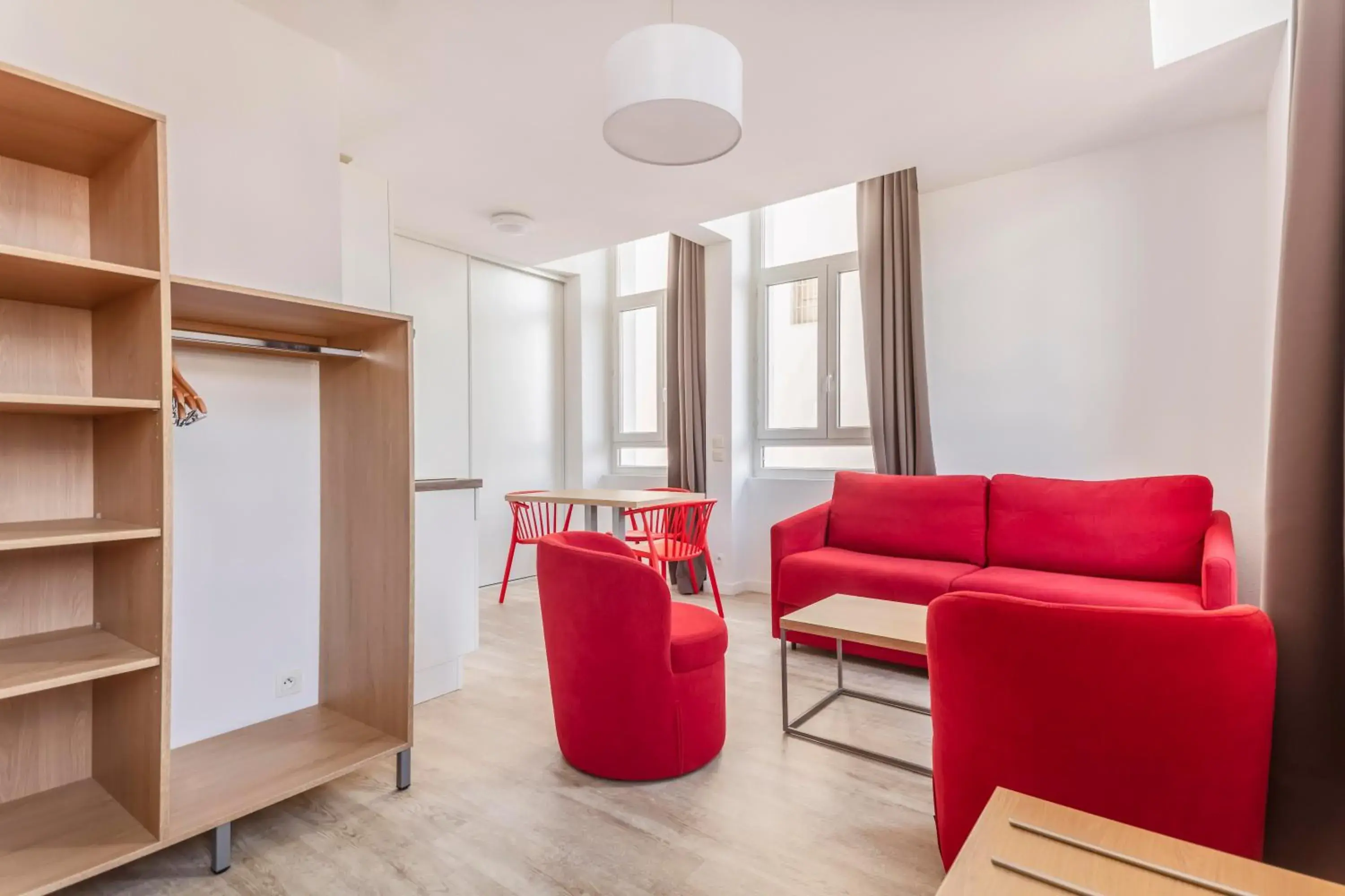 Living room in Residhotel Le Central'Gare Living room in Residhotel Le Central'Gare