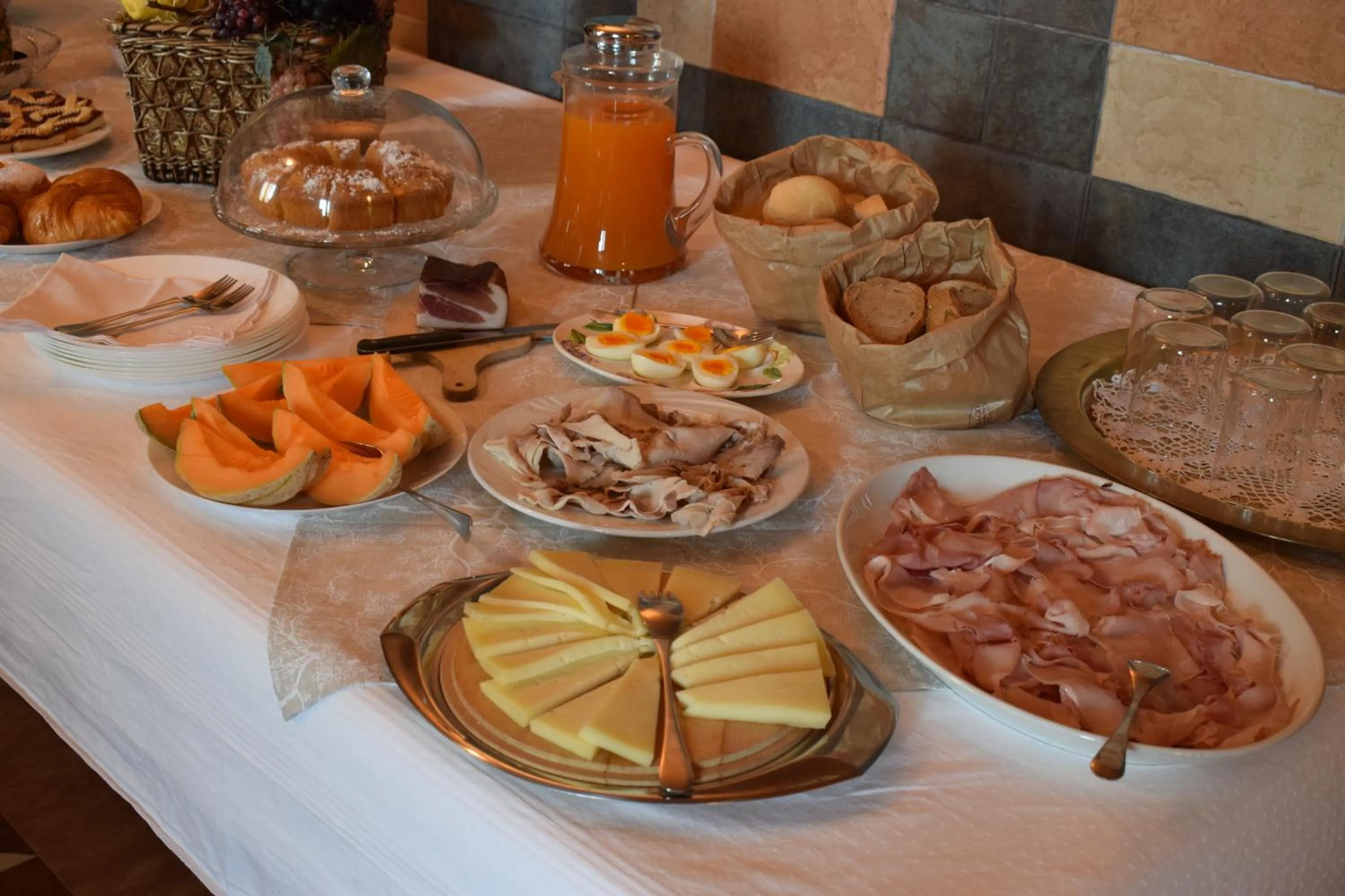 Food in B&b Ca'Baracca Bellavista