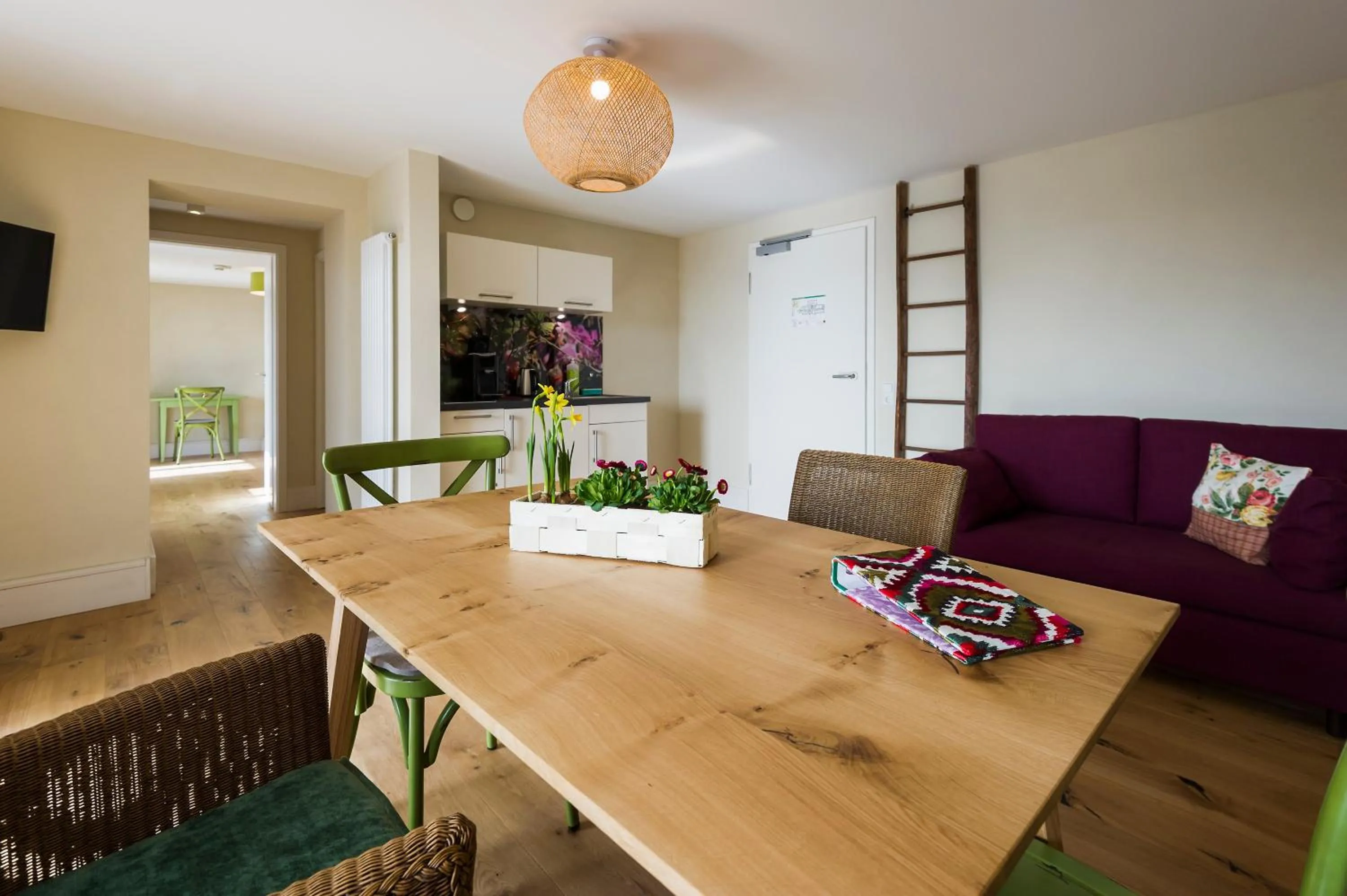 Living room in Berghaus Freiburg - Appartement Hotel auf dem Schauinsland