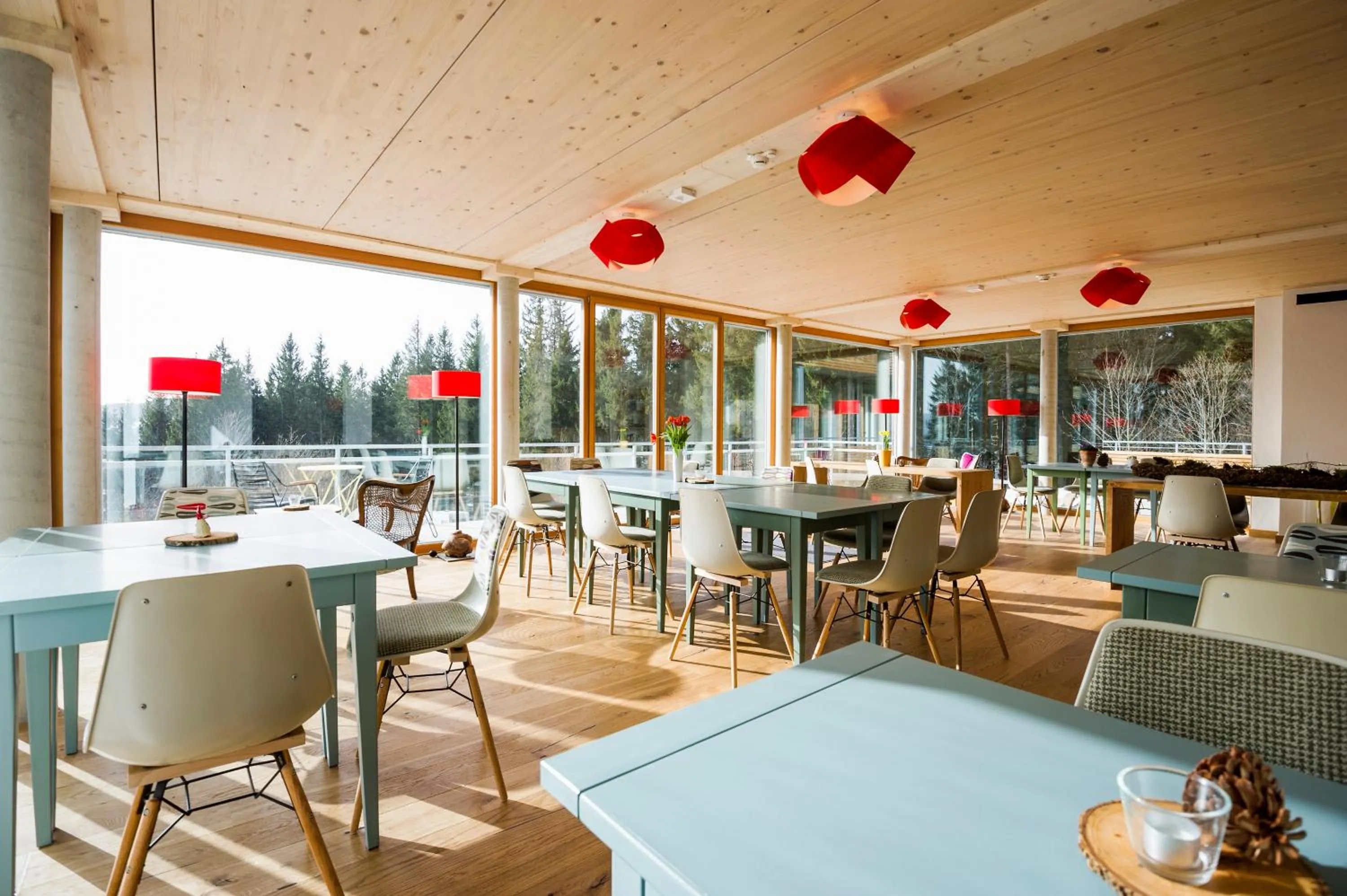 Communal lounge/ TV room in Berghaus Freiburg - Appartement Hotel auf dem Schauinsland