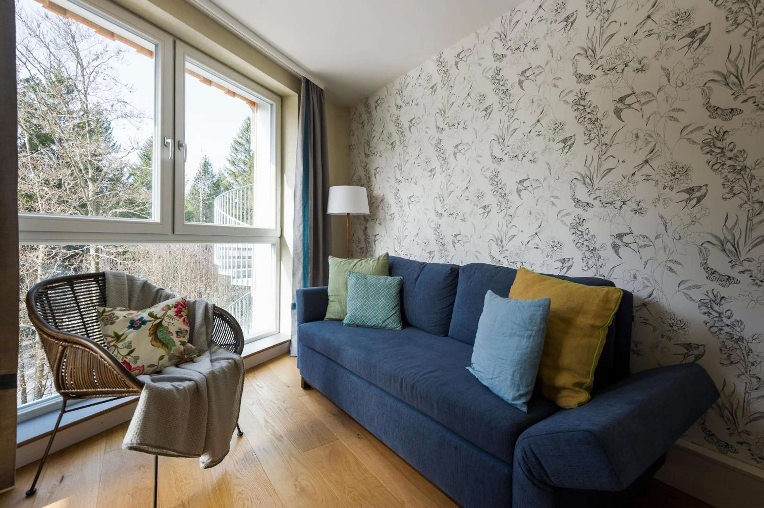 Living room in Berghaus Freiburg - Appartement Hotel auf dem Schauinsland