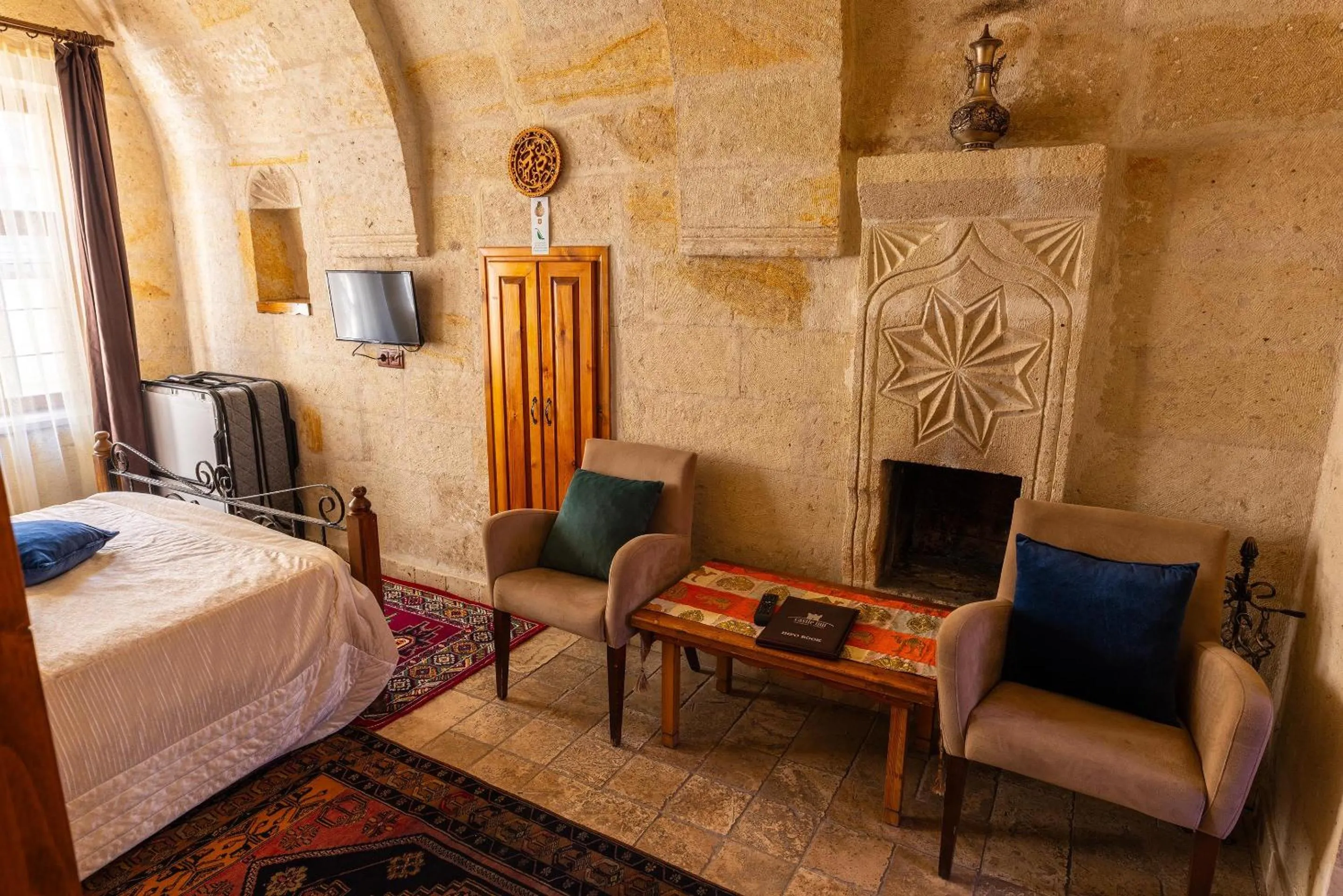 TV and multimedia, Bed in Lovely Cappadocia Hotel