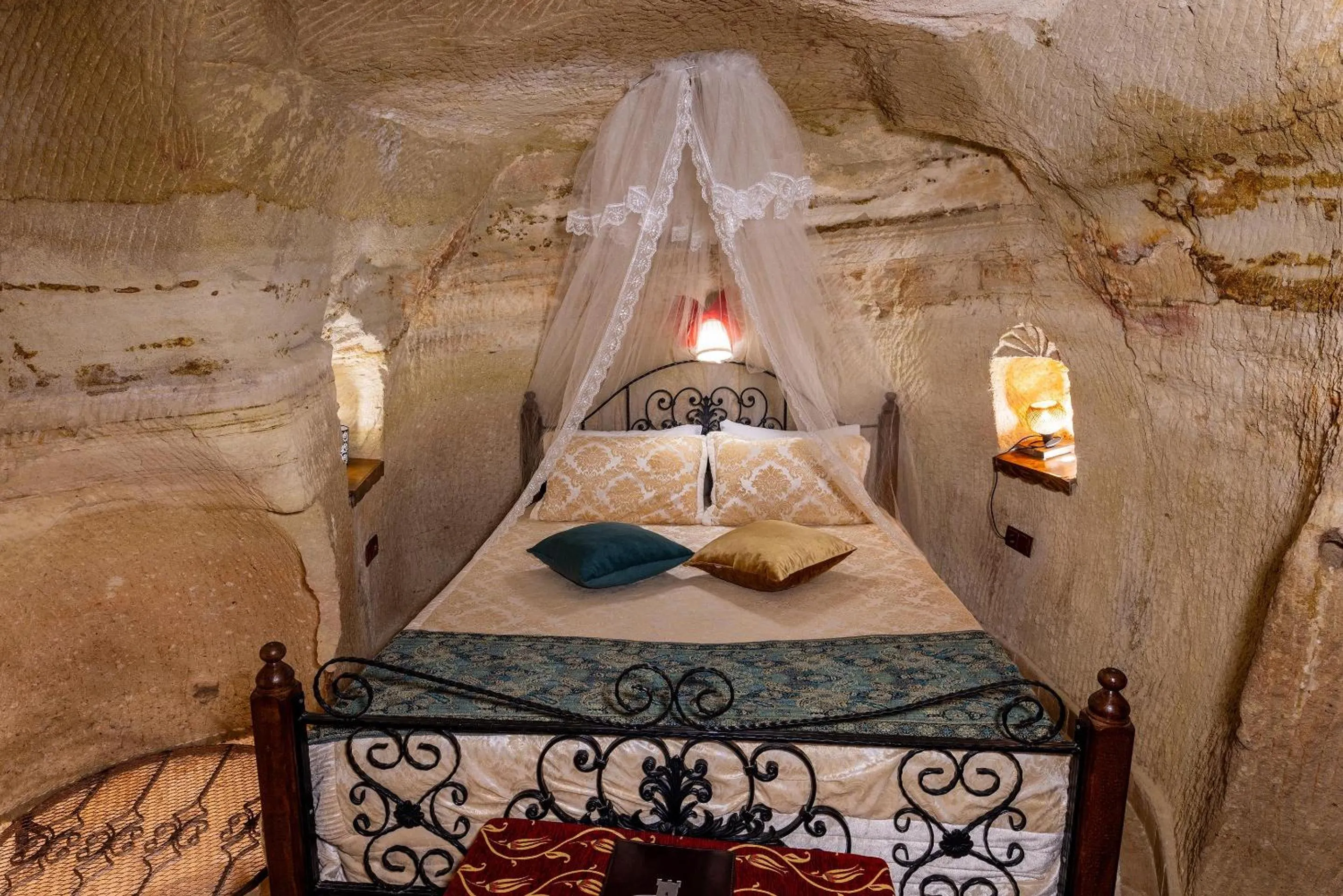 Bed in Lovely Cappadocia Hotel